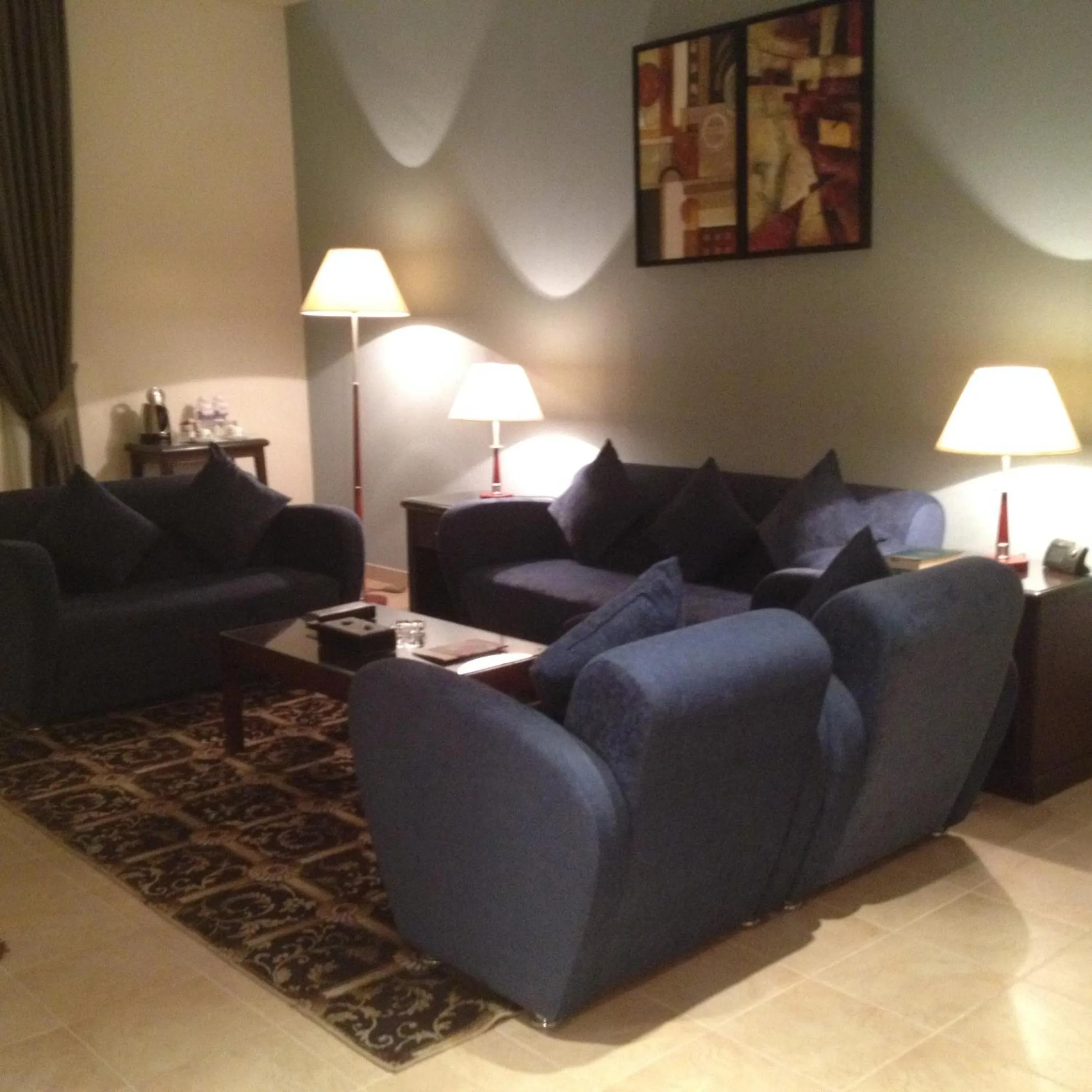 Living room in Executives Hotel - Azizia
