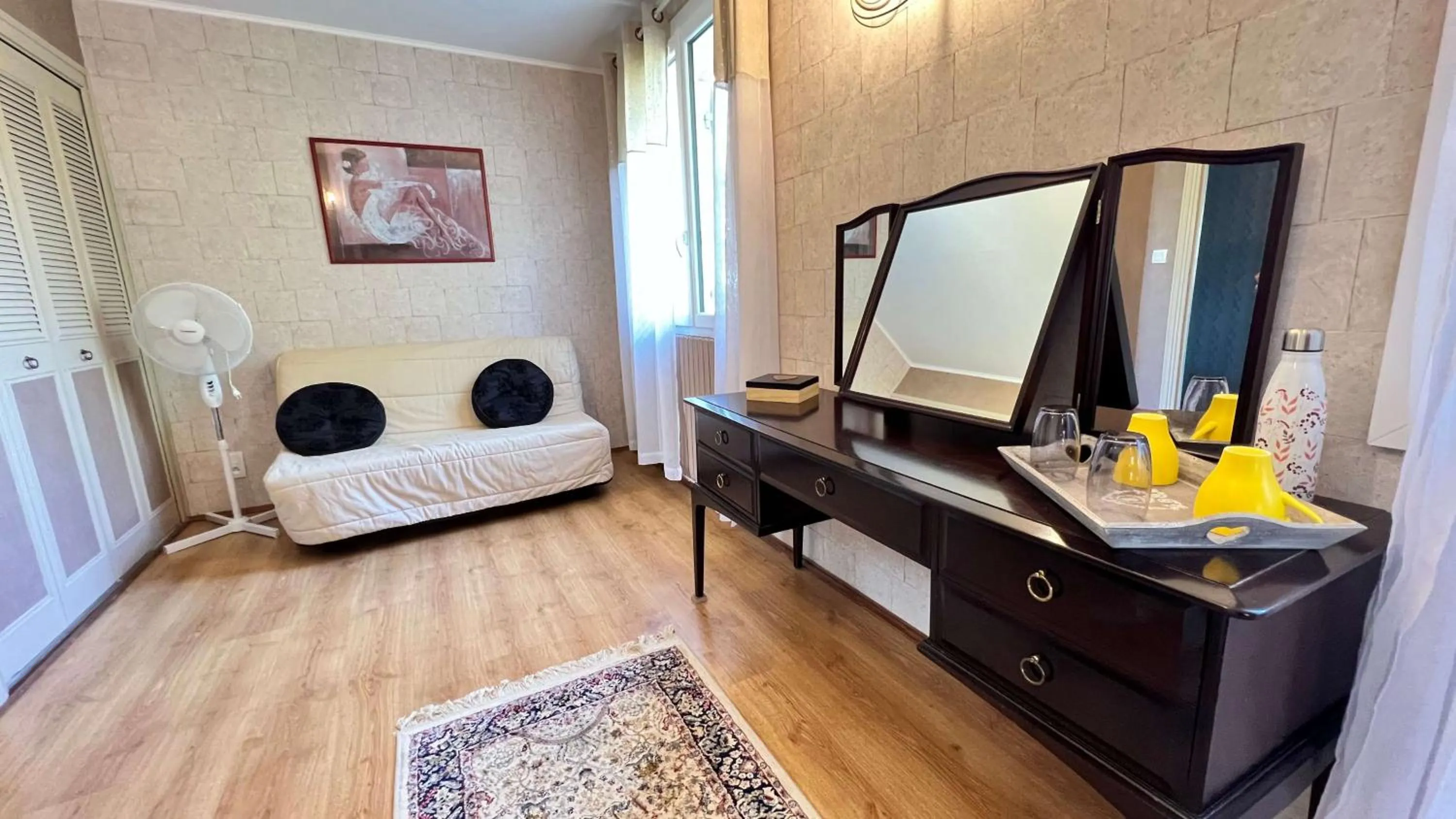 Bed in Chambres d'hôtes Le Muguet