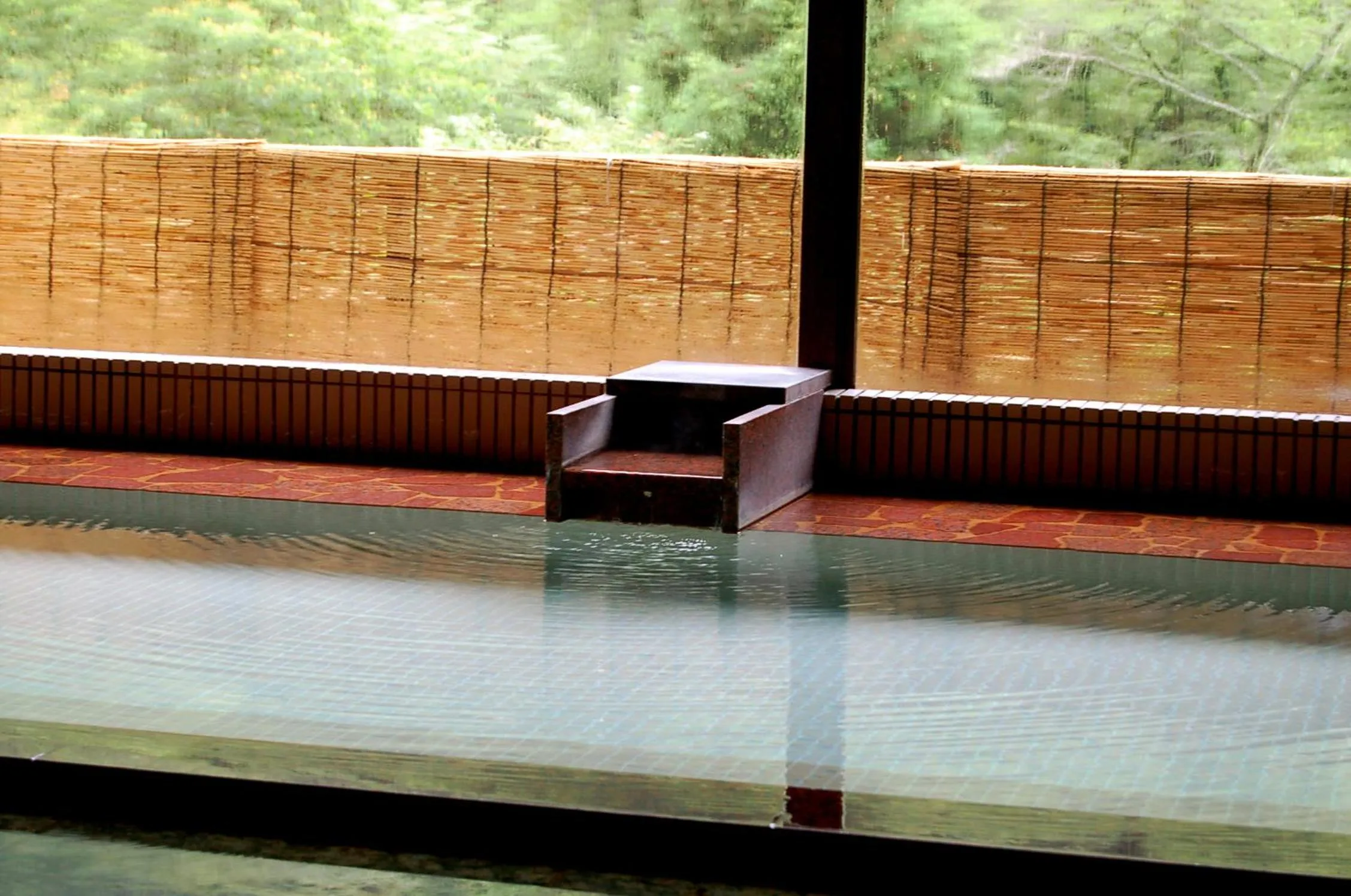 Hot Spring Bath in Ryokan Kijitei Hoeiso