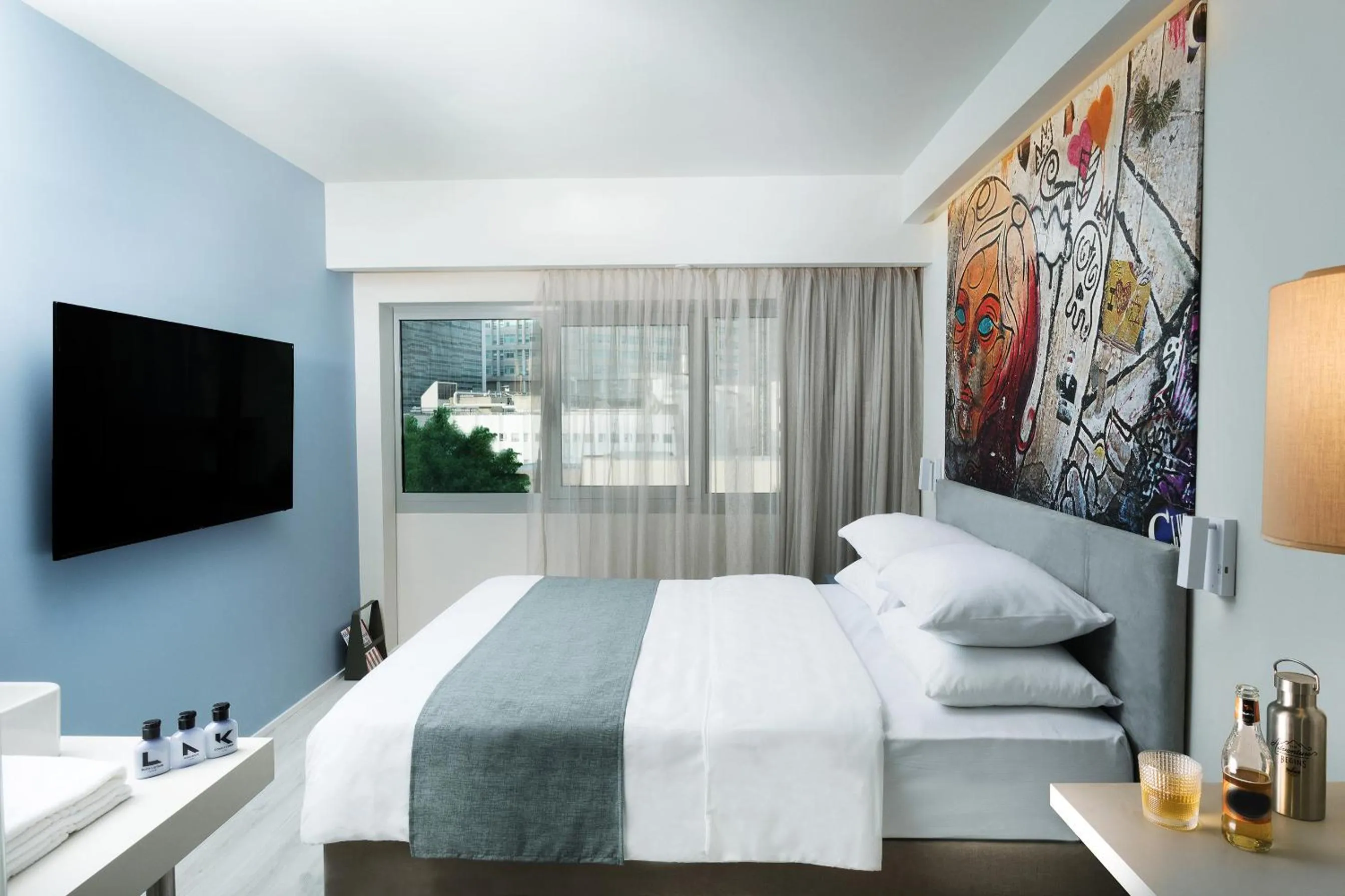 Bedroom, Bed in Link Hotel & Hub By Dan Hotels