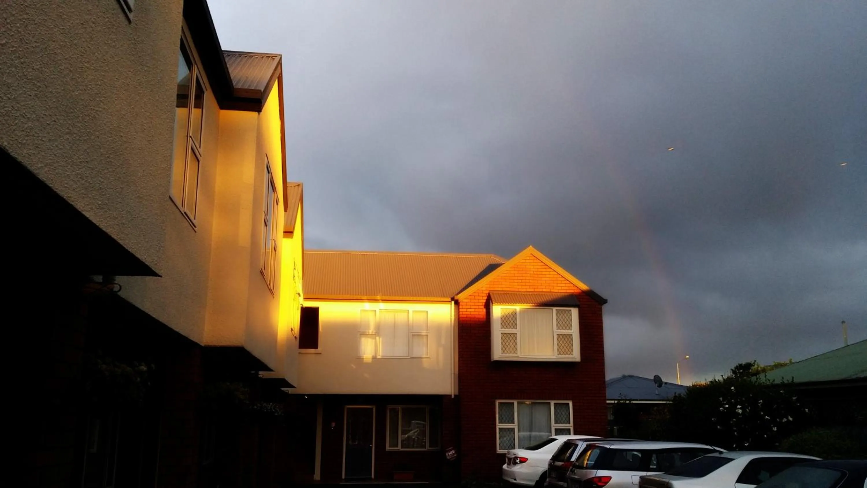 Facade/entrance in Rosewood Court Motel