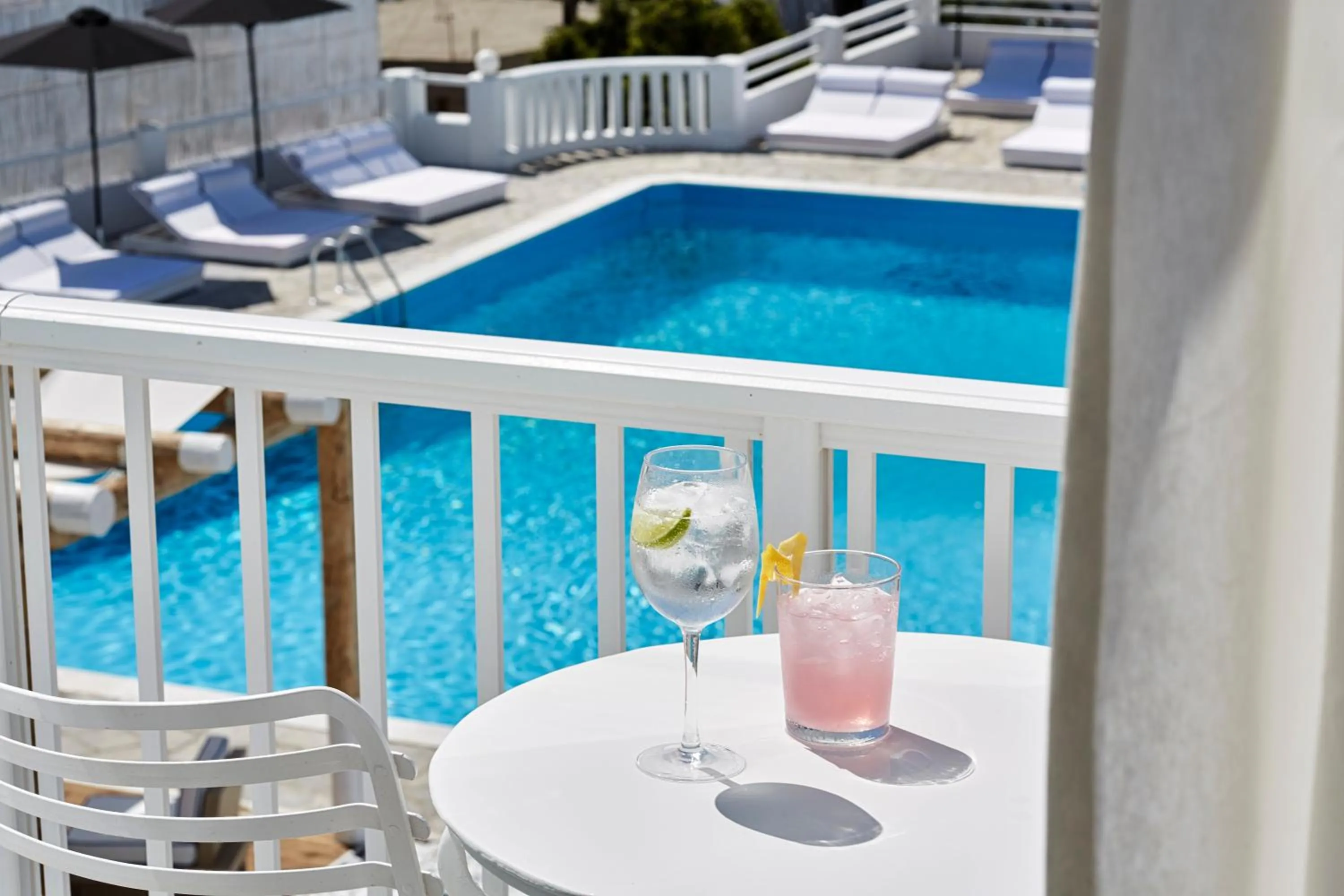 Balcony/Terrace in Mr. and Mrs. White Tinos