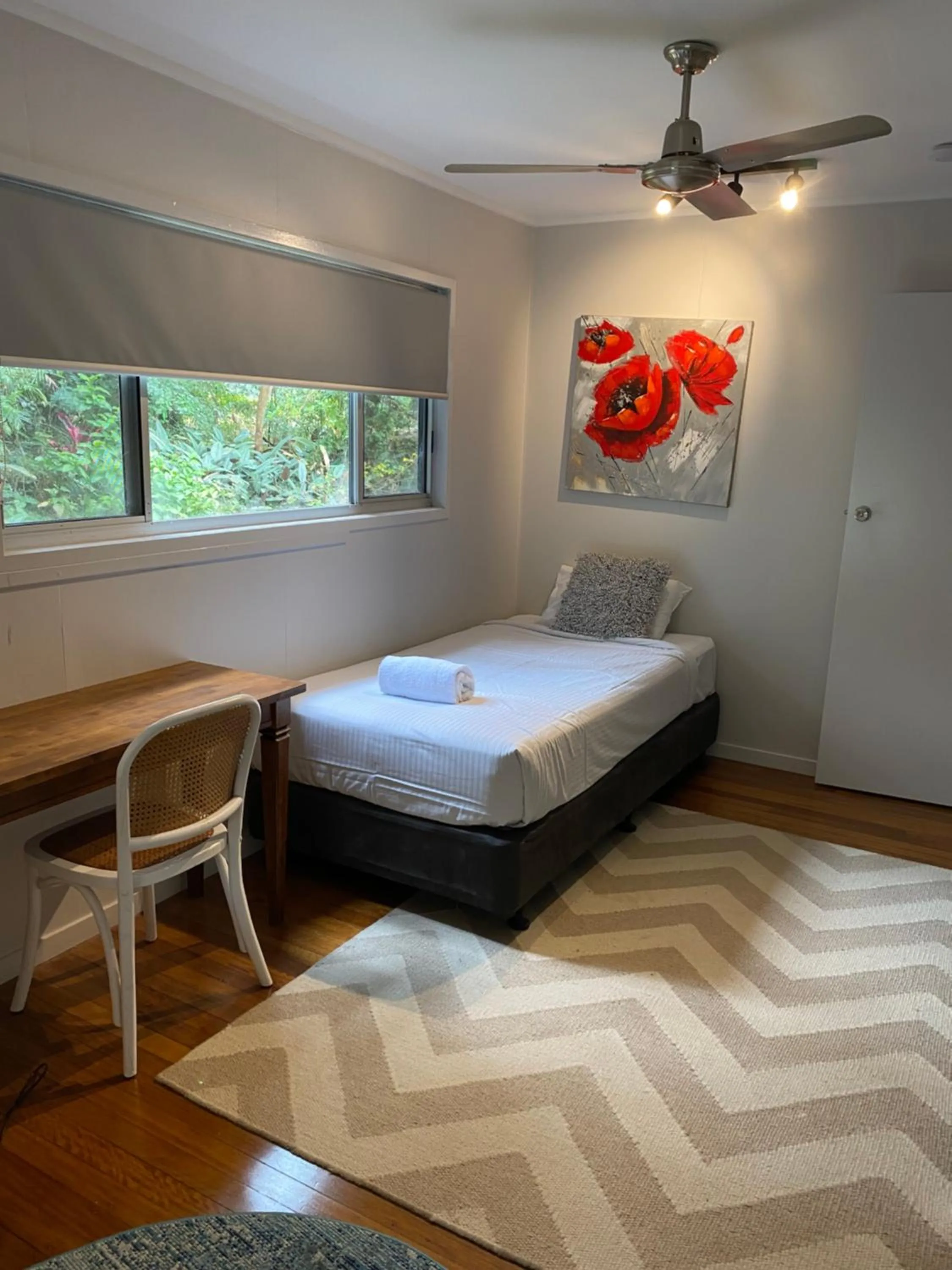 Bed in Koala Cabins Sunshine Coast