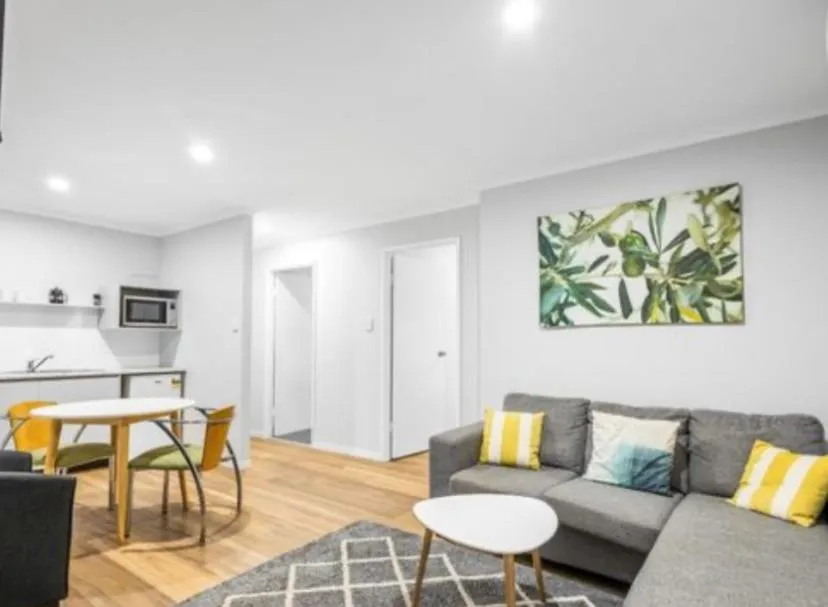 Kitchen or kitchenette in Koala Cabins Sunshine Coast