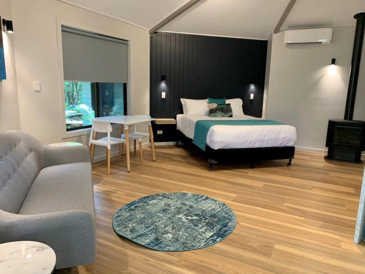 Bed in Koala Cabins Sunshine Coast