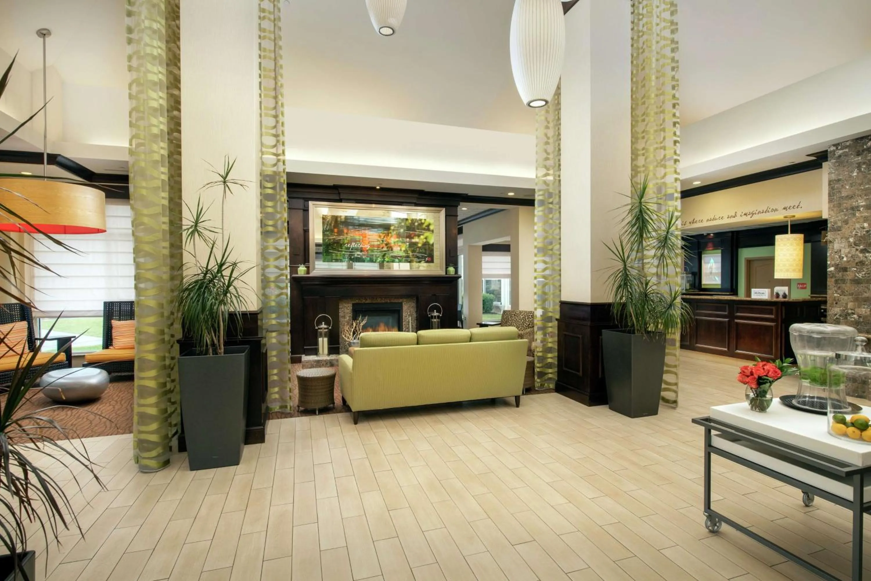 Lobby or reception in Hilton Garden Inn Frederick