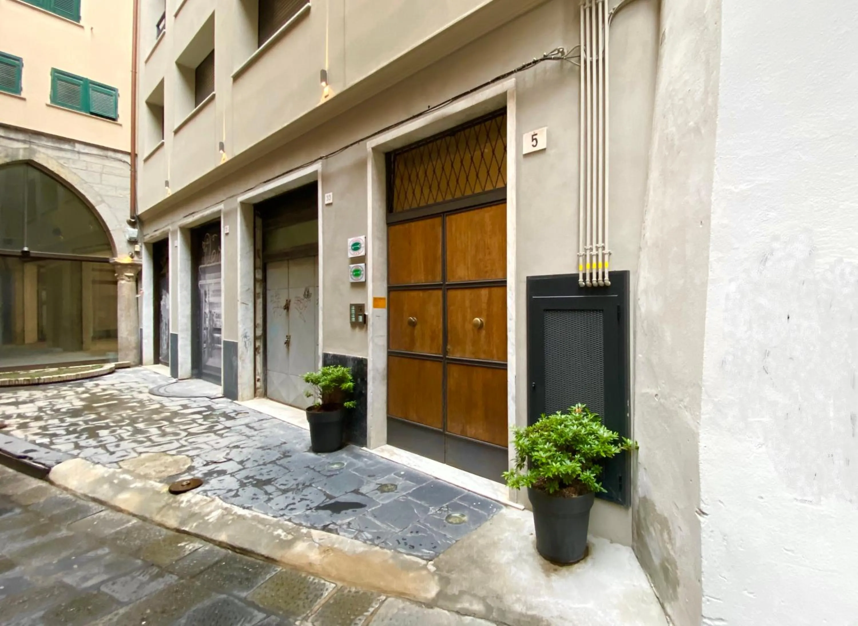 Facade/entrance in Palazzina B - Contemporary Studio