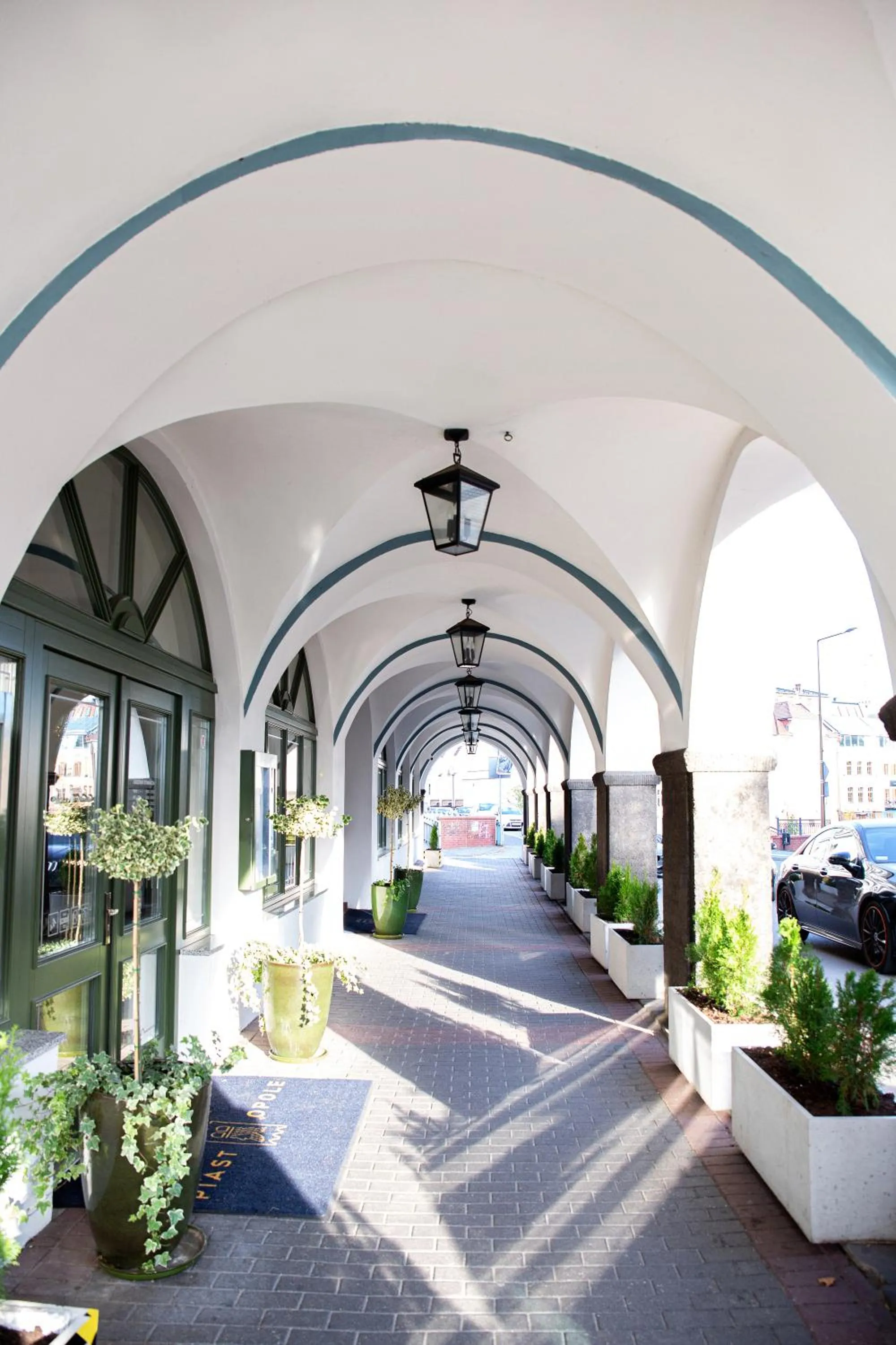 Property building in Hotel Piast