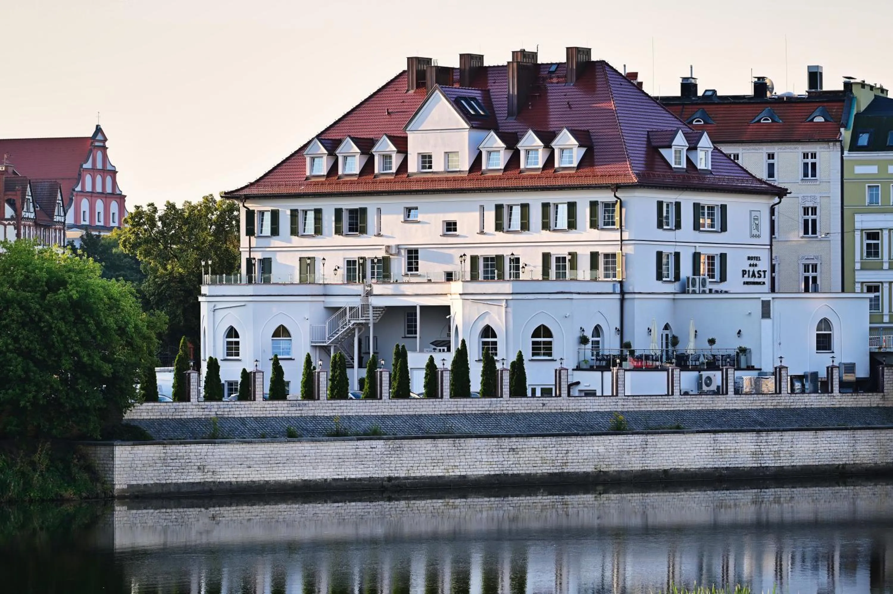 Property building in Hotel Piast