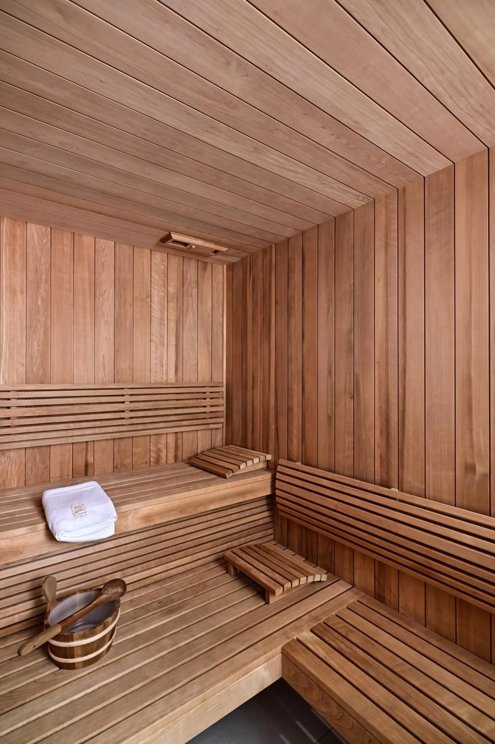 Sauna in Hotel Piast