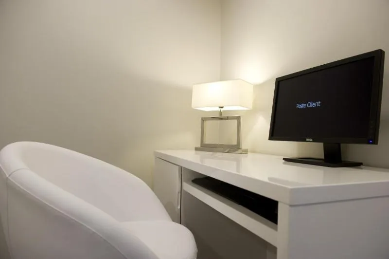 Seating area in Hôtel Burgevin