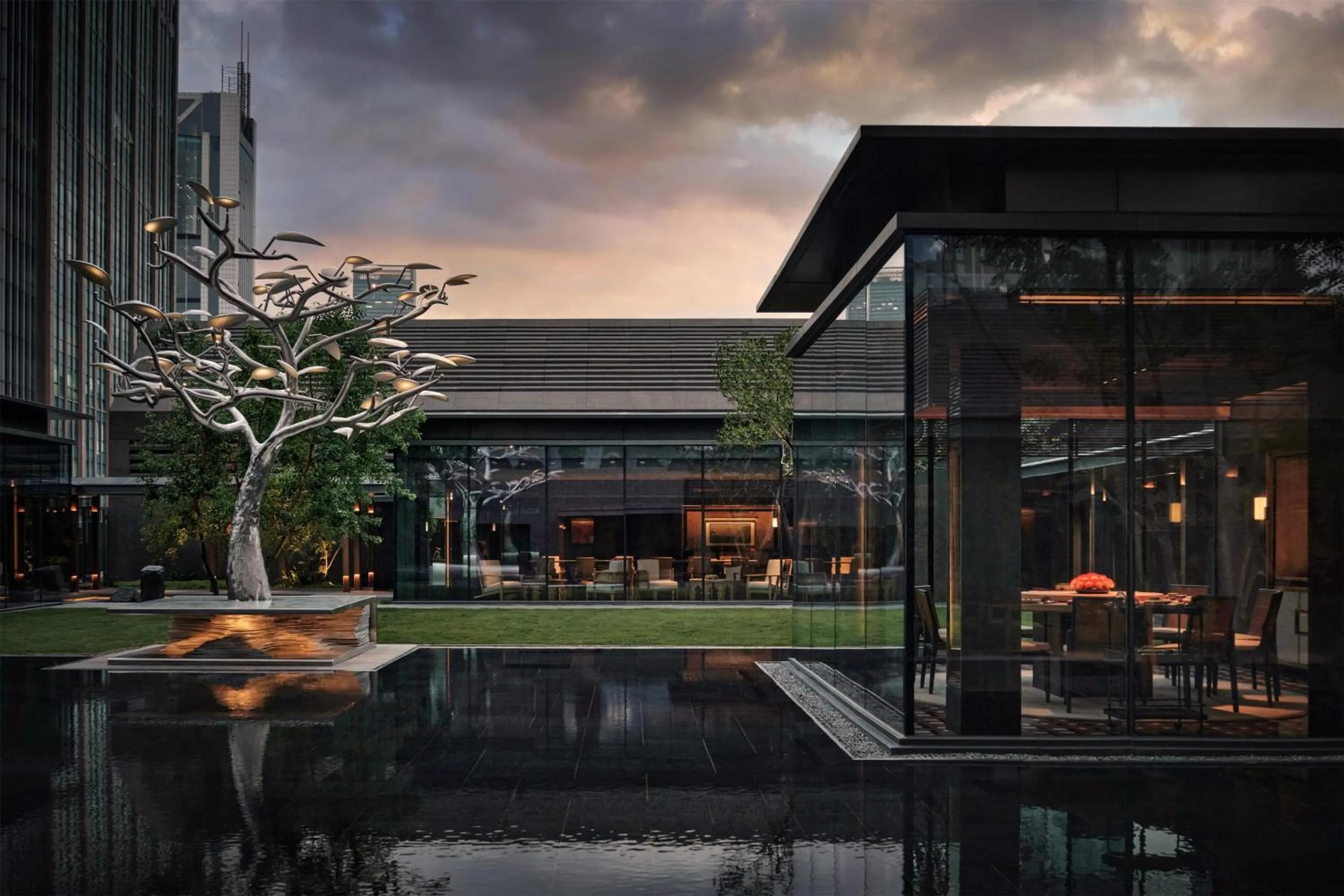 Lobby or reception in Alila Shanghai