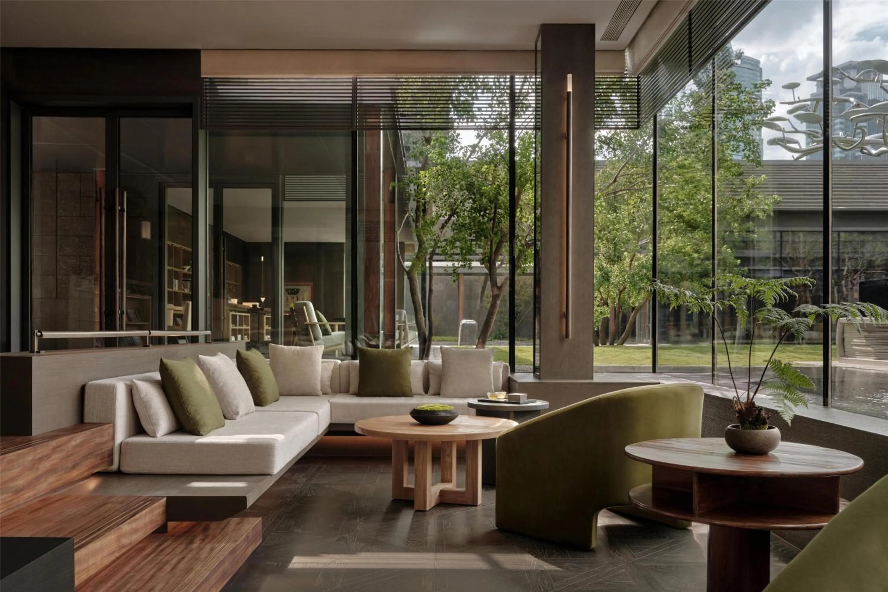 Lobby or reception in Alila Shanghai