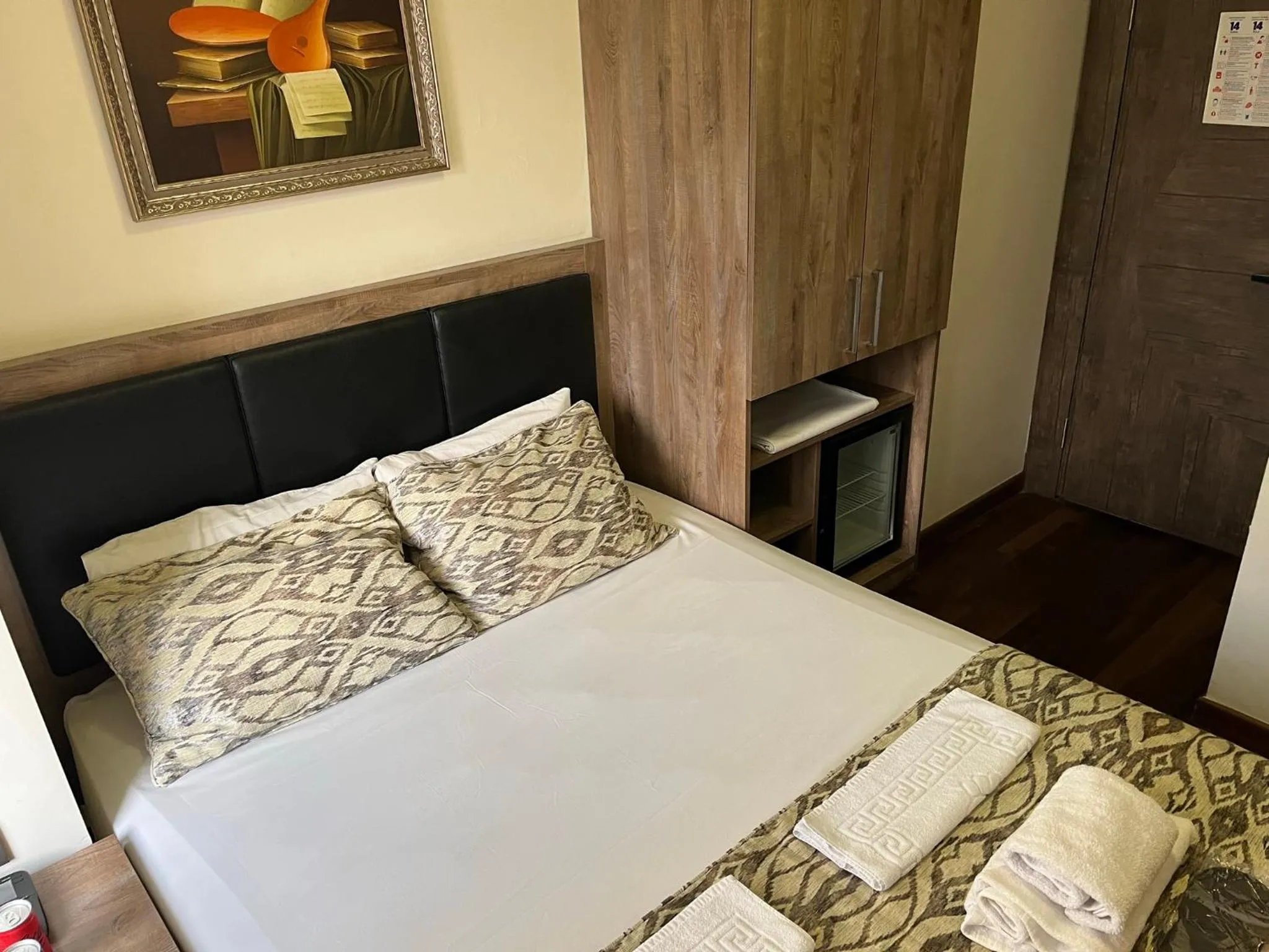 Bed in Pandora Hotel