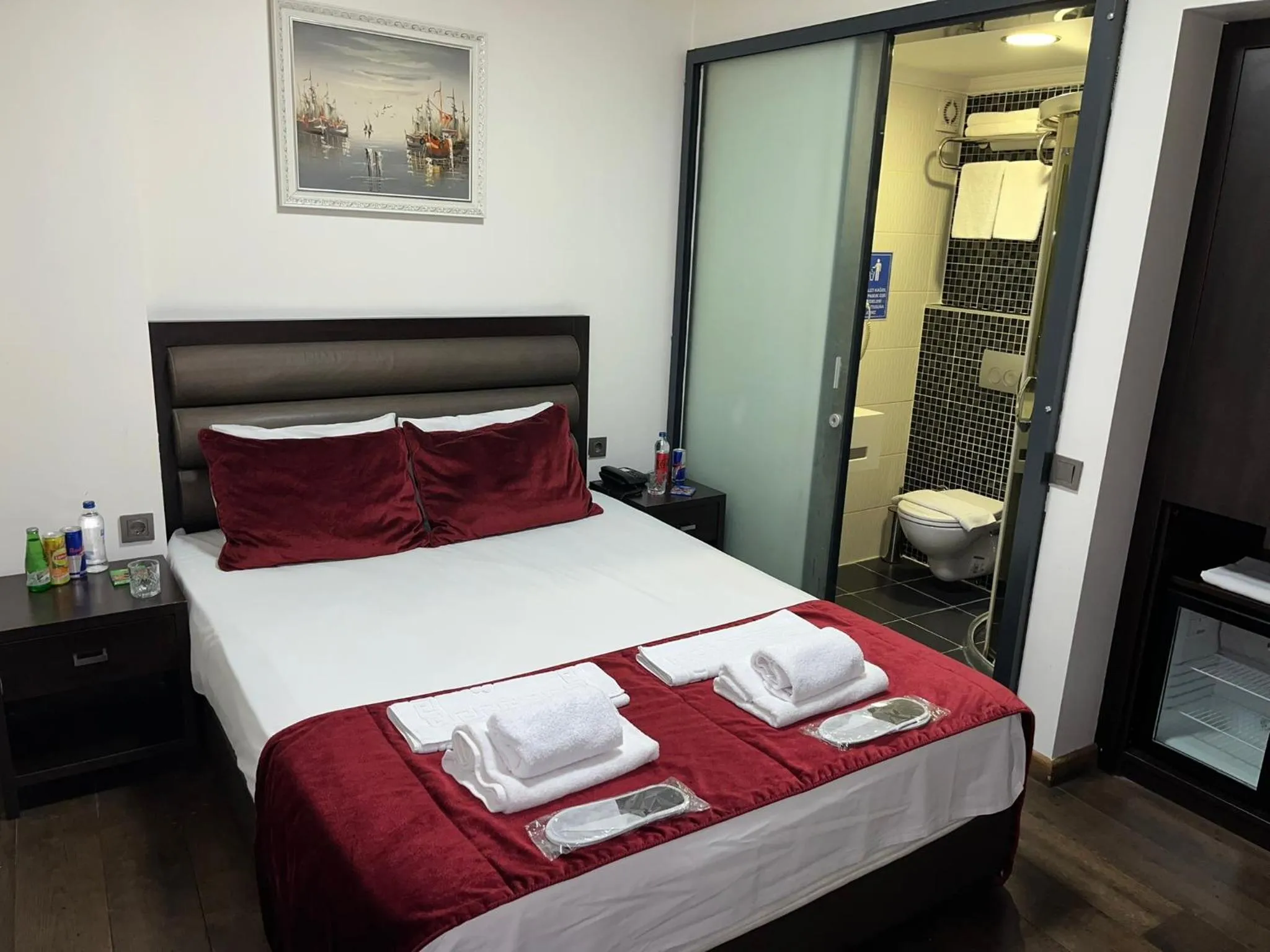 Bed in Pandora Hotel