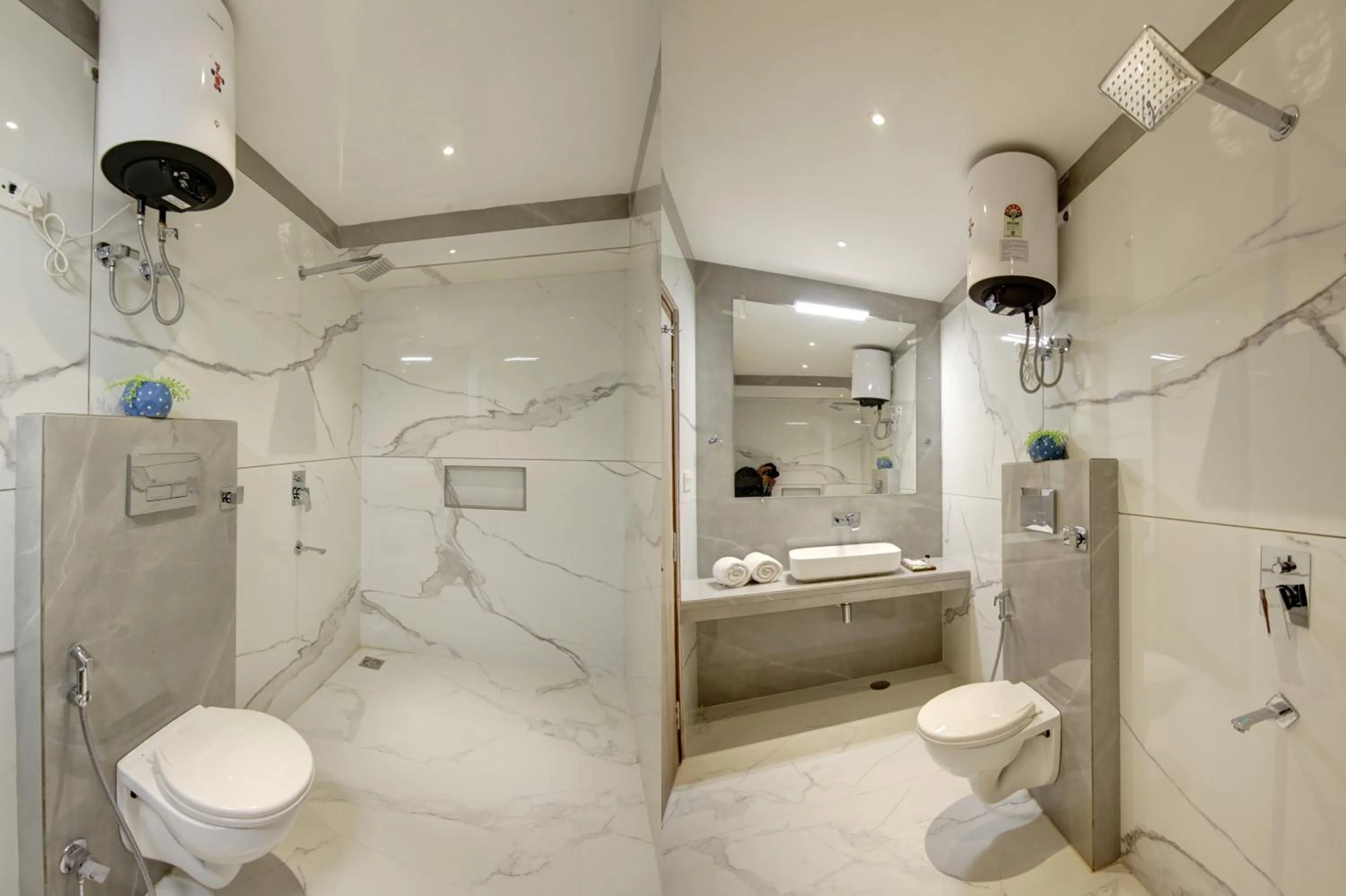 Bathroom in Hotel International Inn - Near Delhi Airport