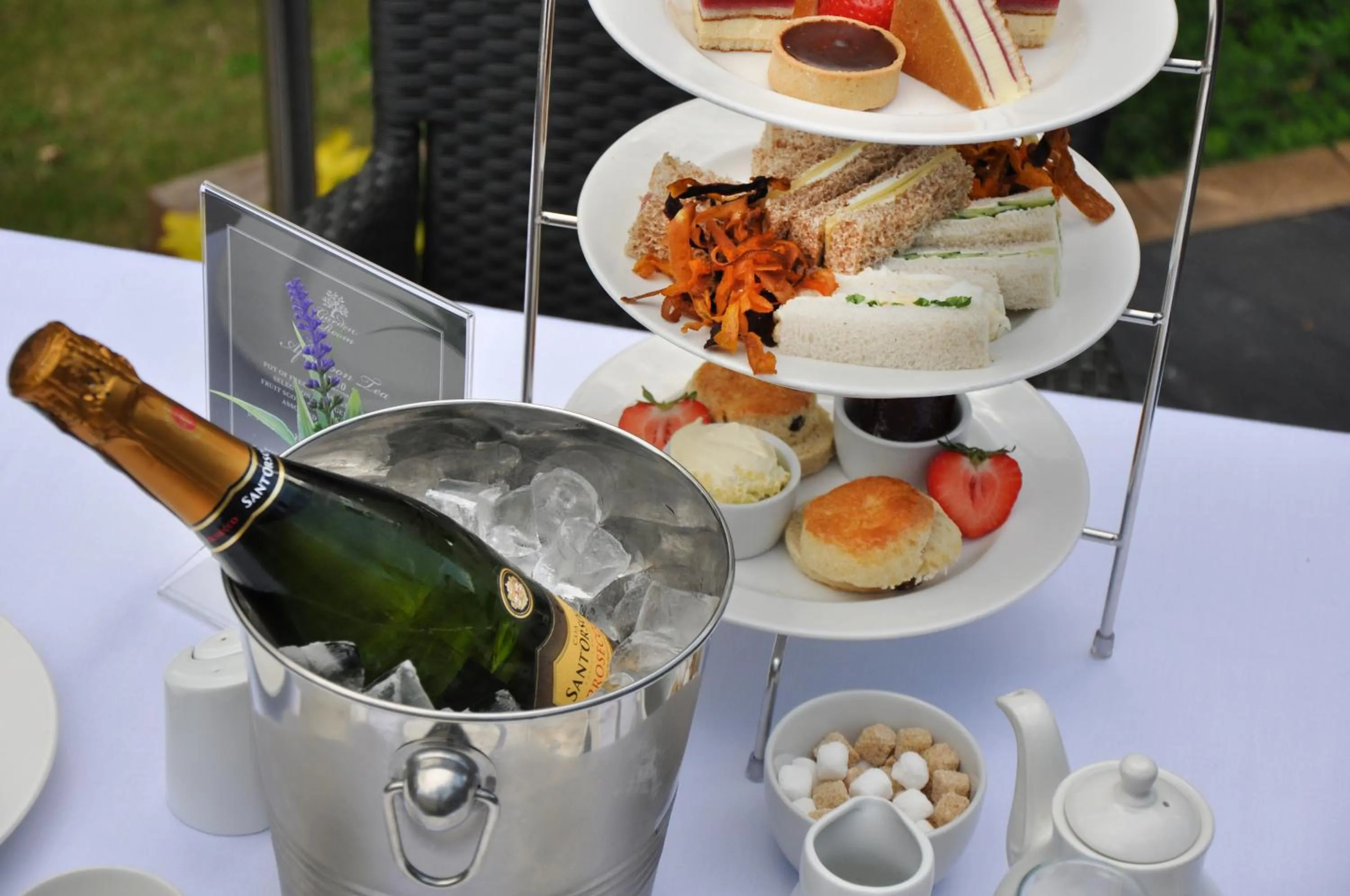Food close-up in Drayton Manor Hotel