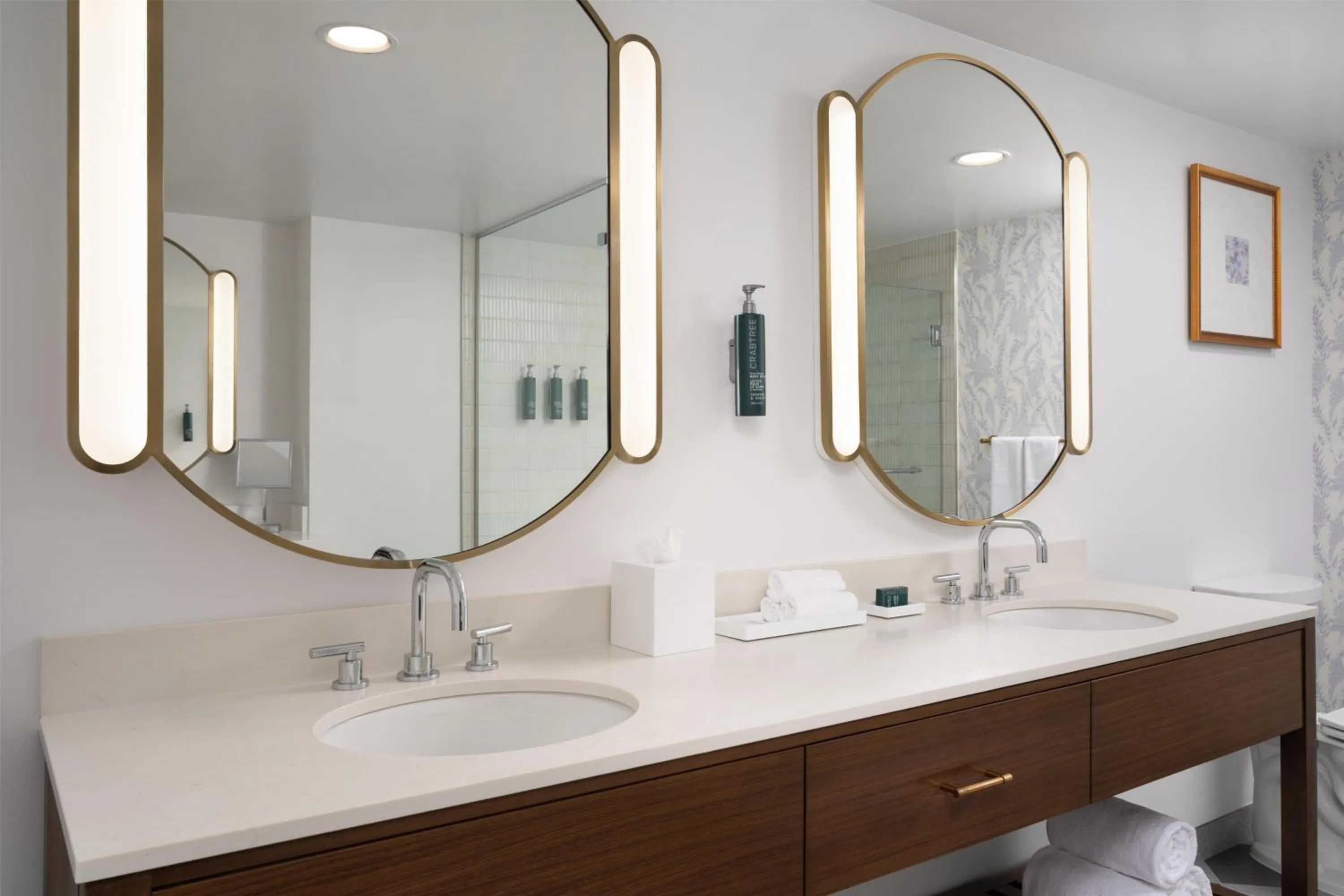 Bathroom in Hilton New Orleans Riverside