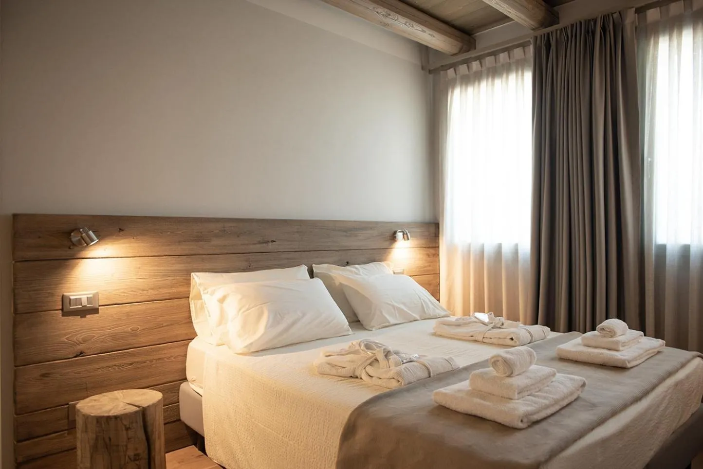 Bed in Corte Grisela Wine&Relax
