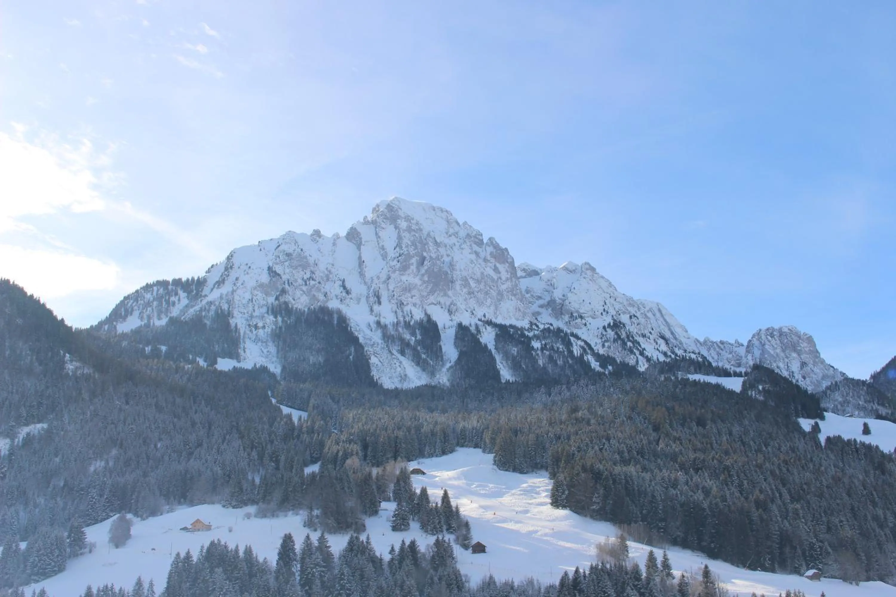Mountain view in Appartement Le Roc