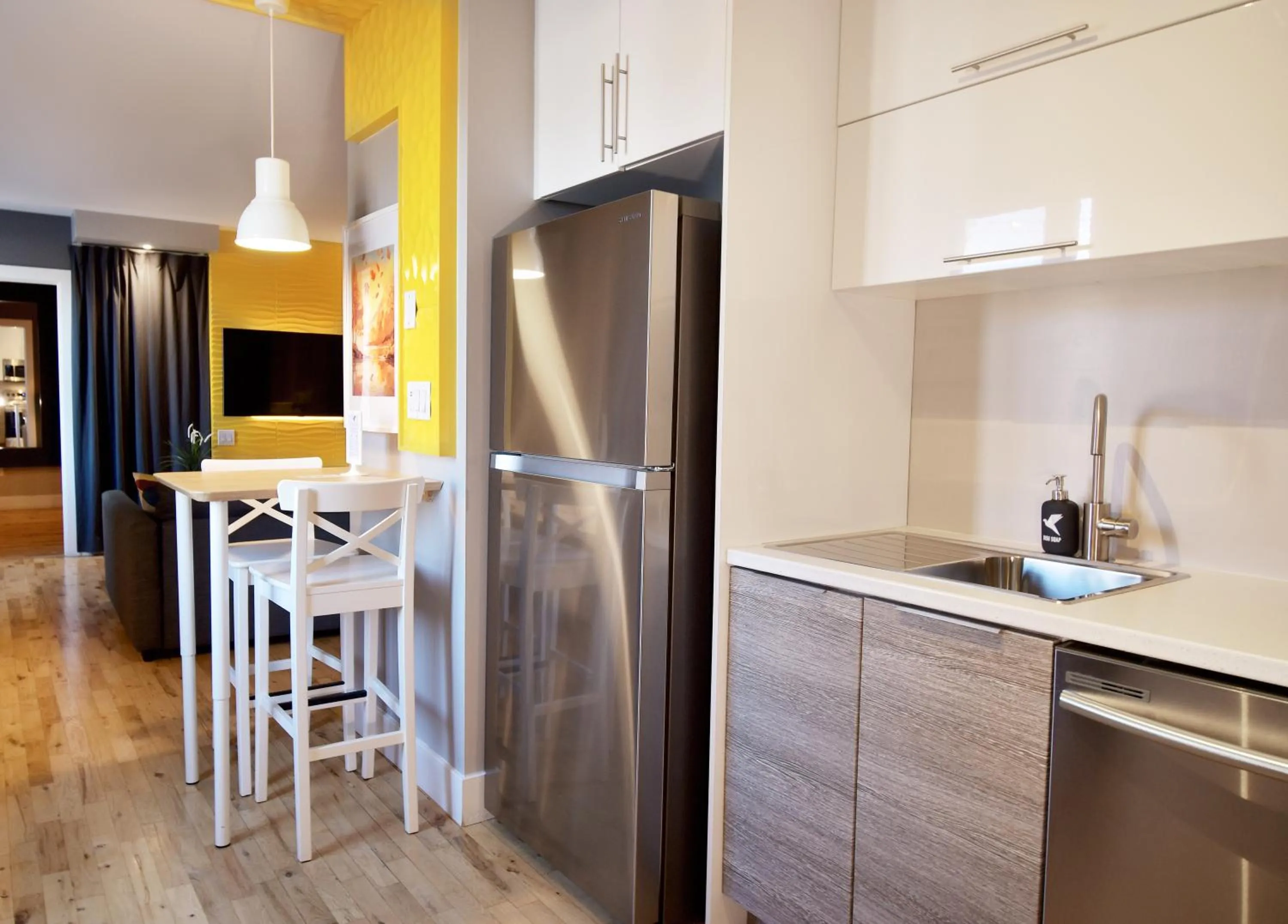 Kitchen or kitchenette in Capitol Robinson by Bower Boutique Hotels