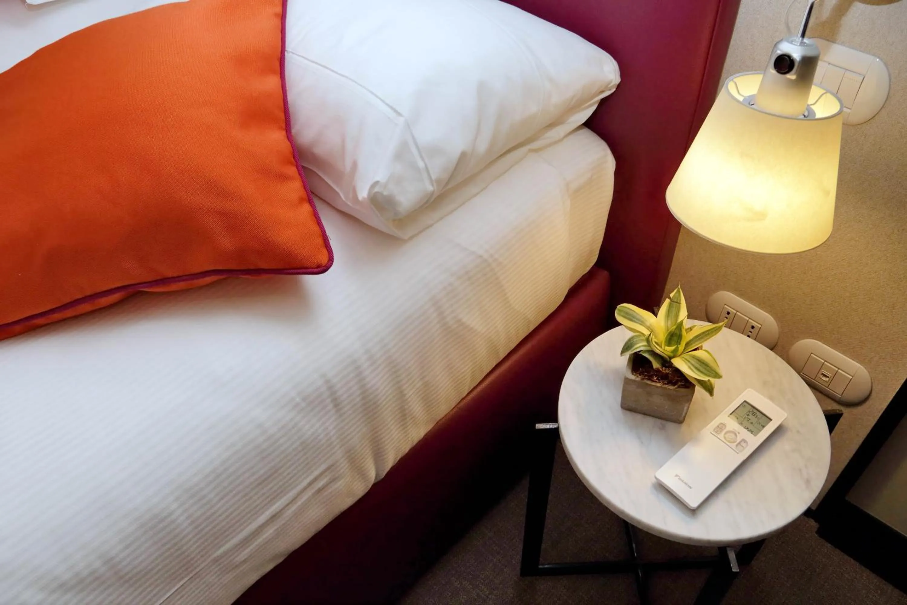 Decorative detail, Bed in Relais Vittoria Colonna