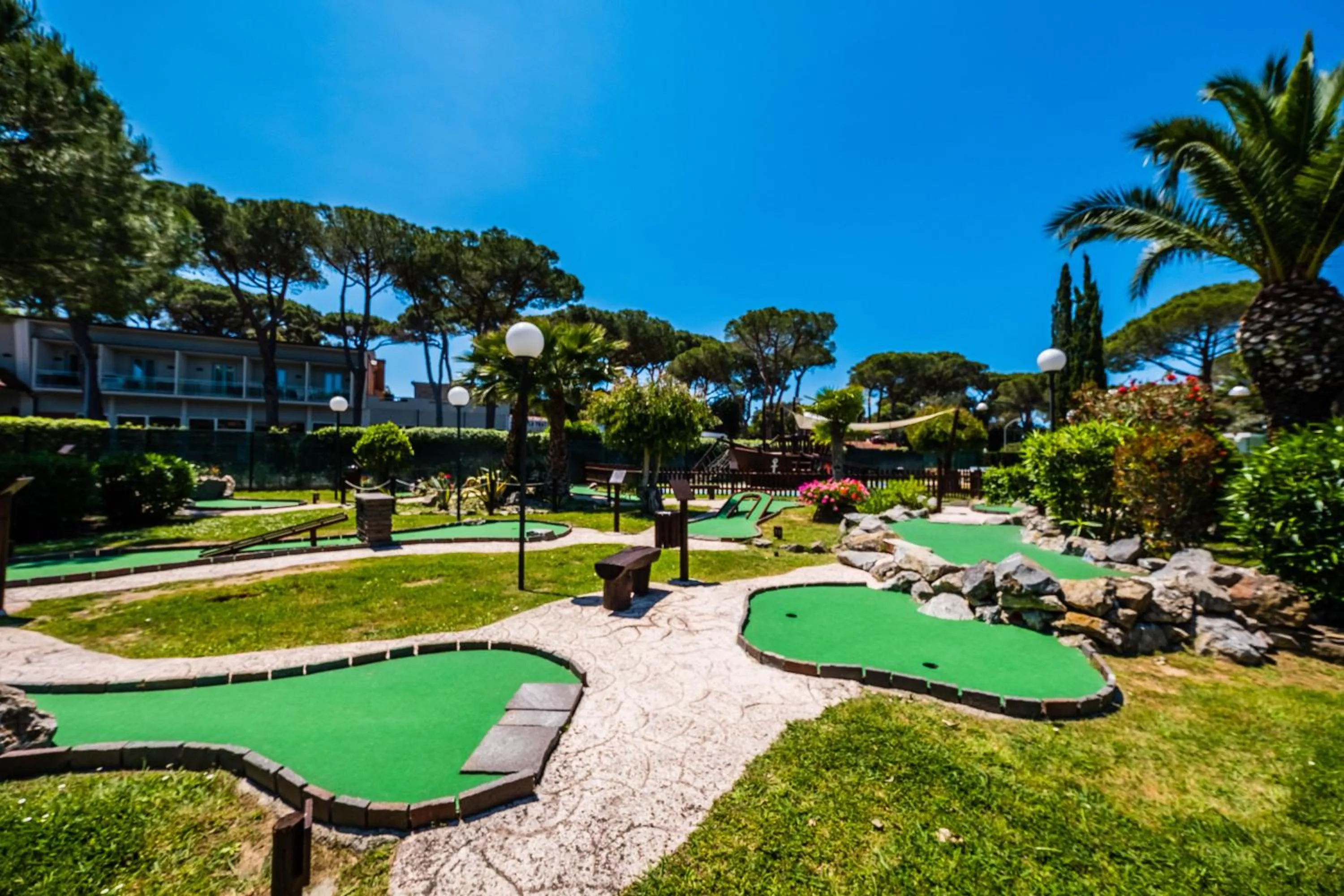 Minigolf in Golfo del Sole Hotel