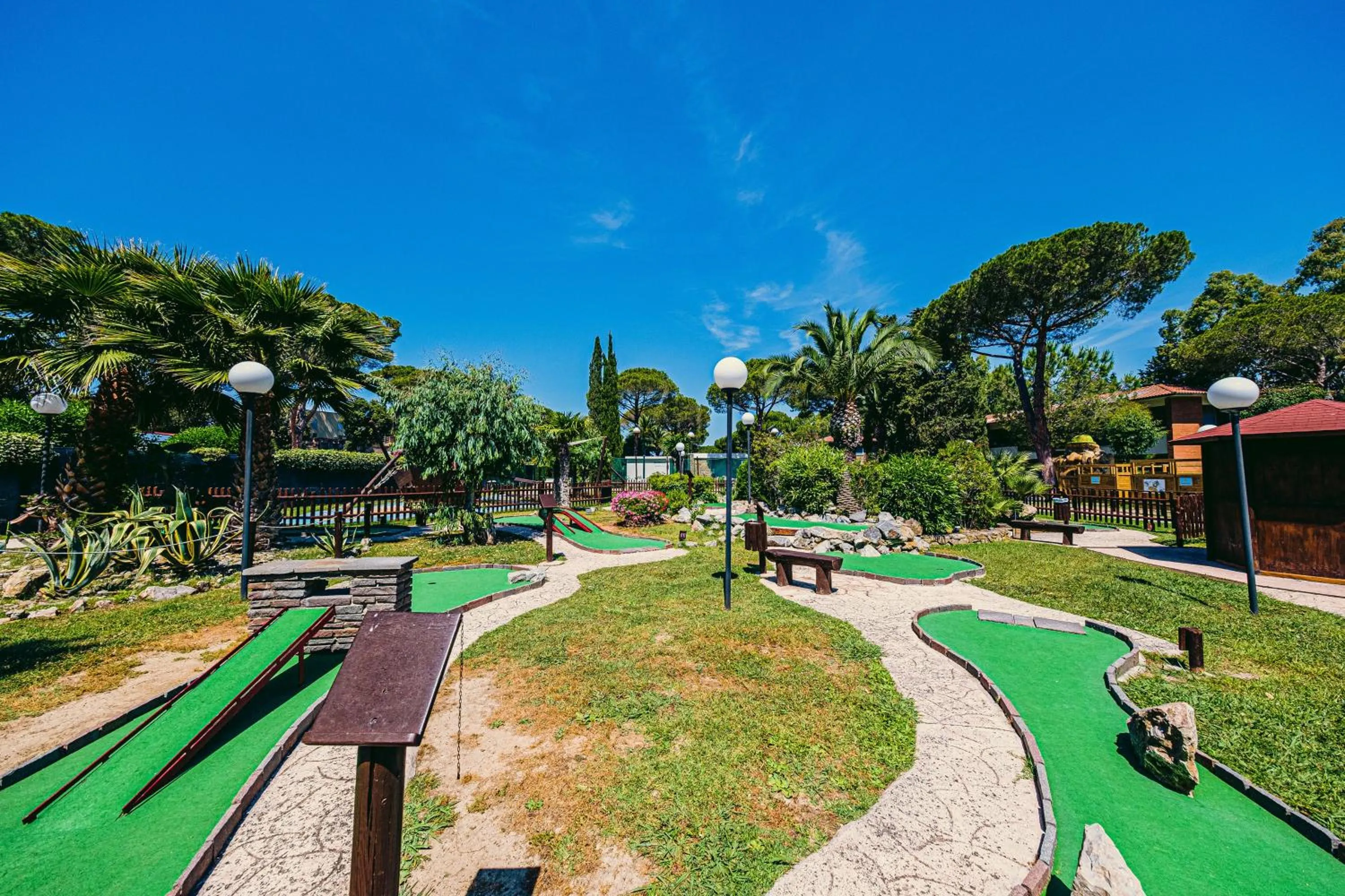 Children play ground in Golfo del Sole Hotel