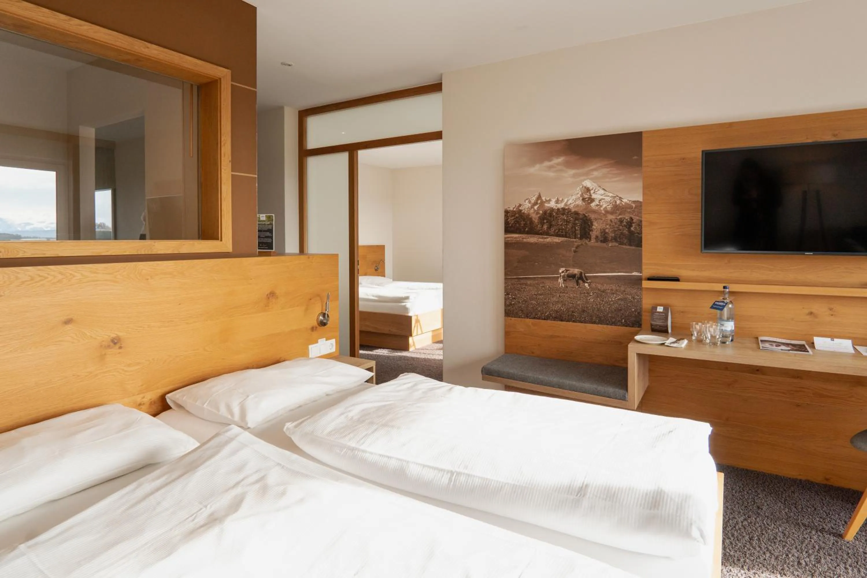 Photo of the whole room, Bed in Das Weitblick Allgäu