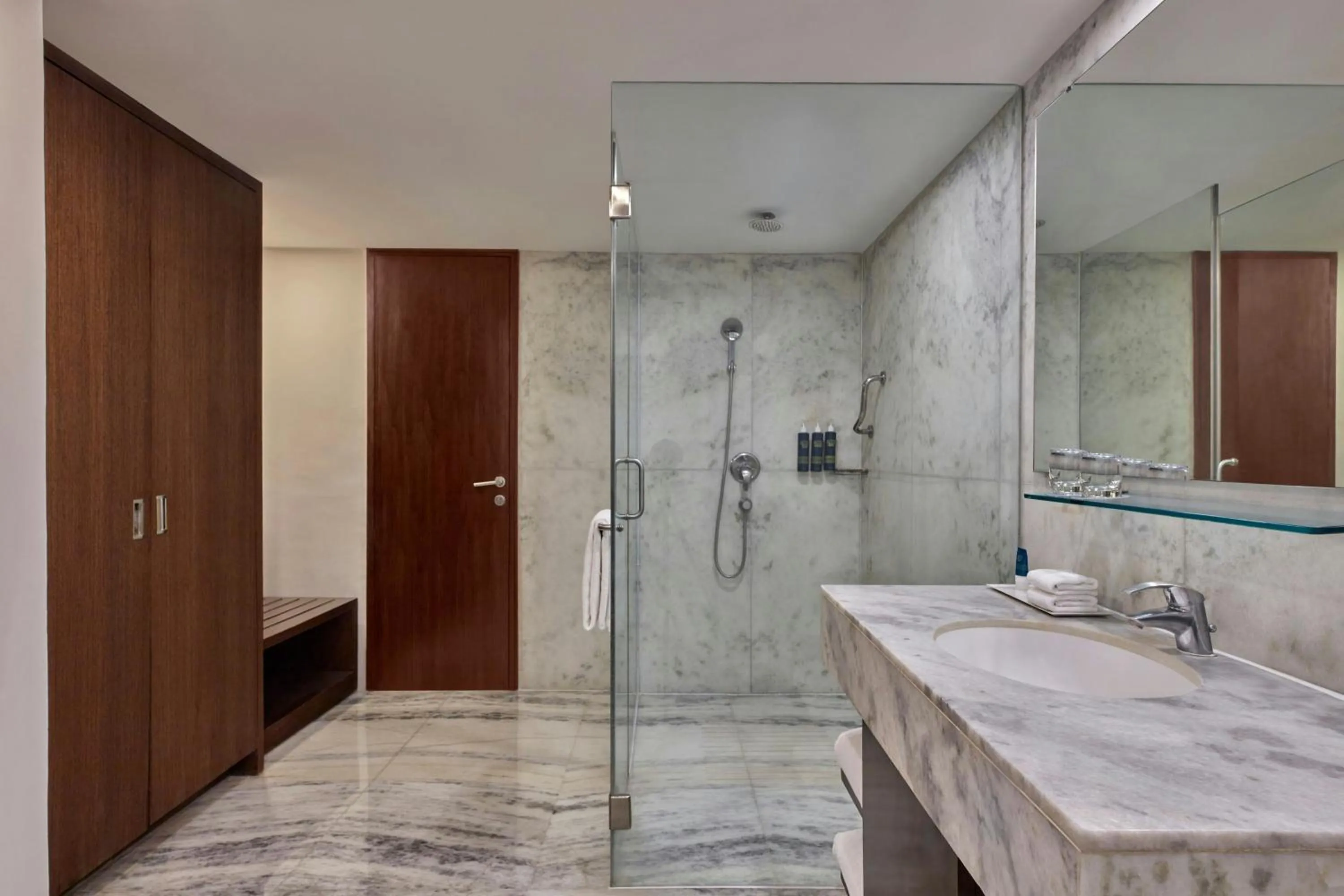 Bathroom in Four Points by Sheraton Hotel and Serviced Apartments Pune