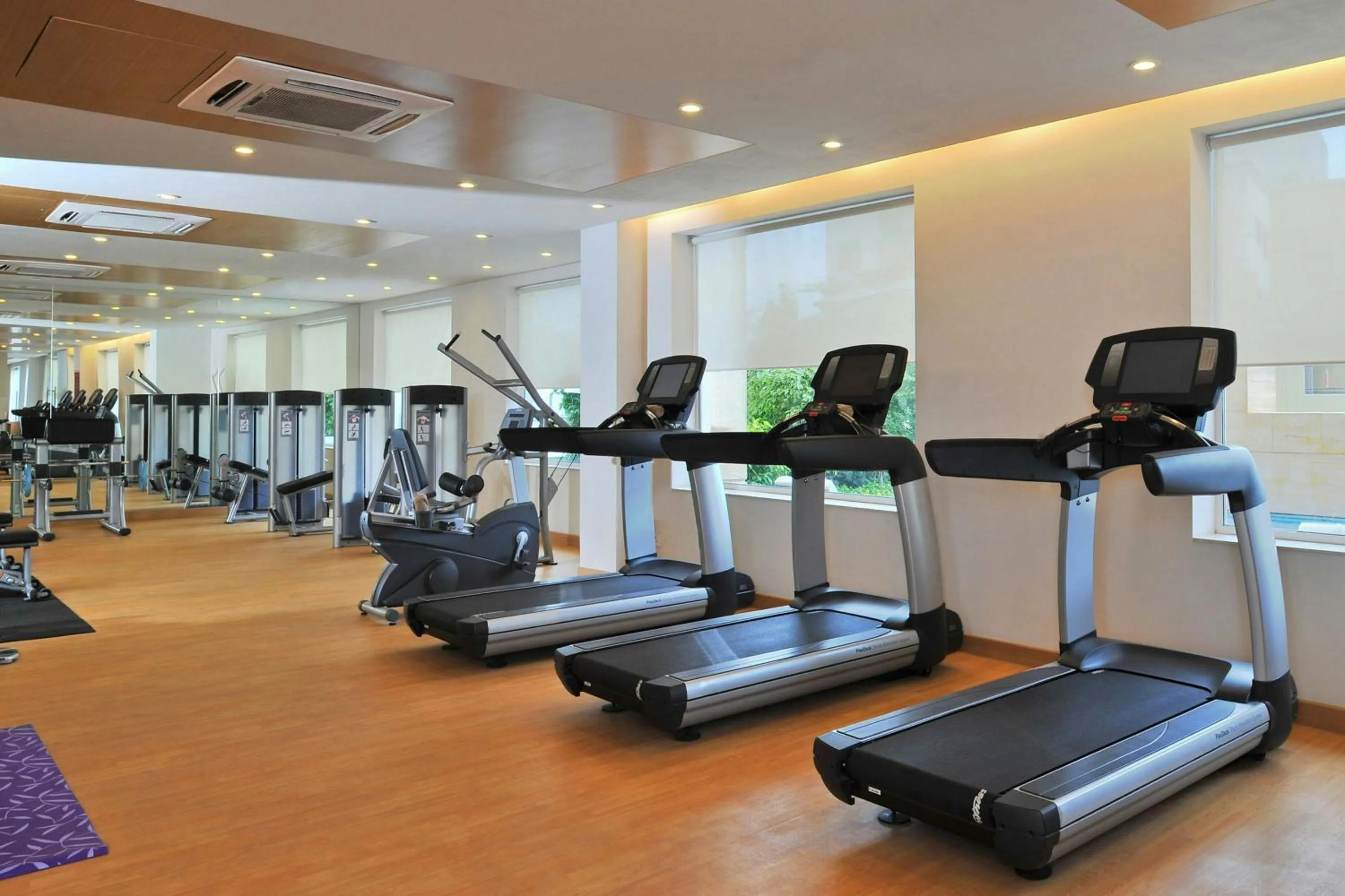 Fitness centre/facilities in Four Points by Sheraton Hotel and Serviced Apartments Pune