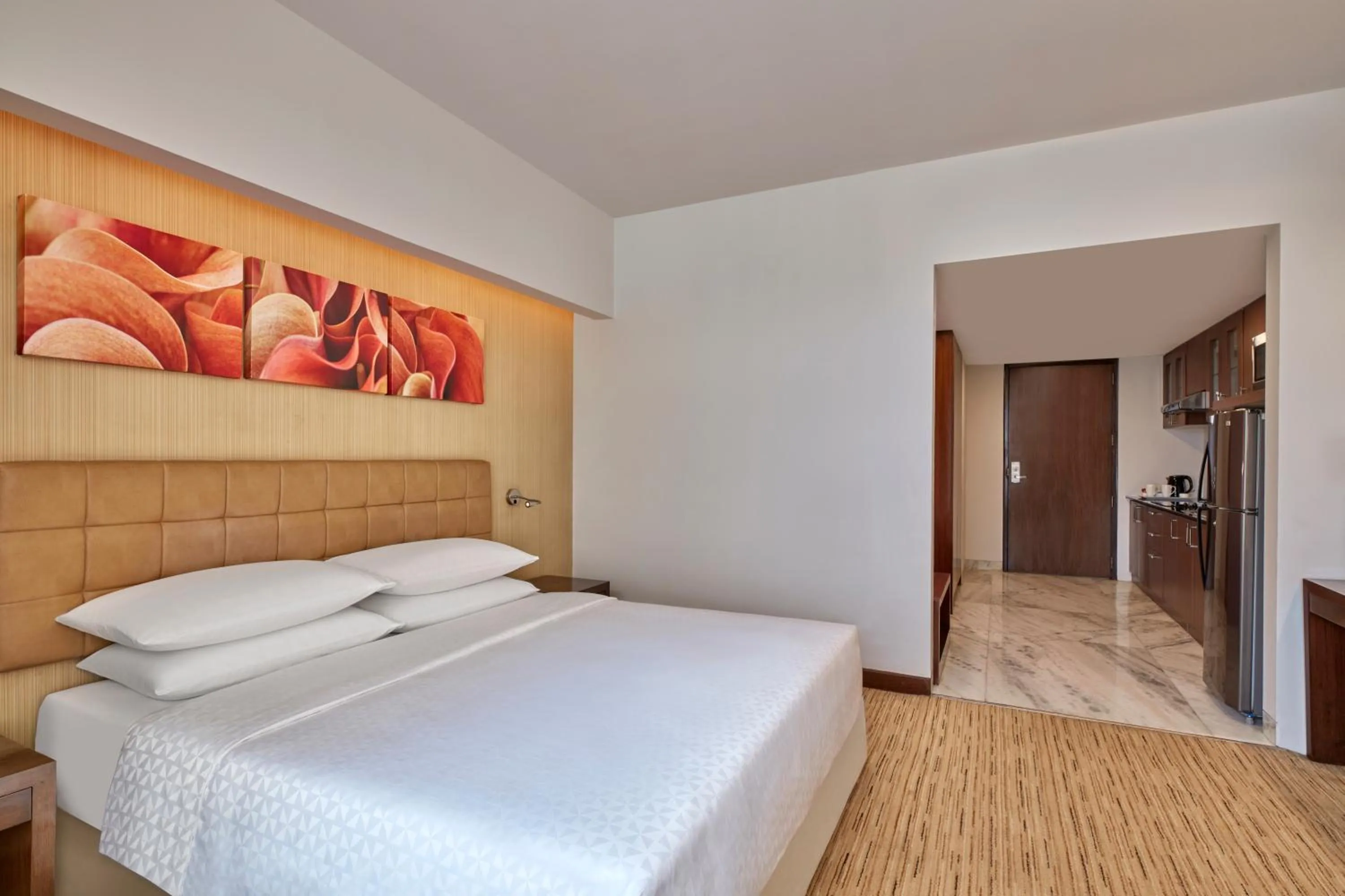 Bedroom, Bed in Four Points by Sheraton Hotel and Serviced Apartments Pune