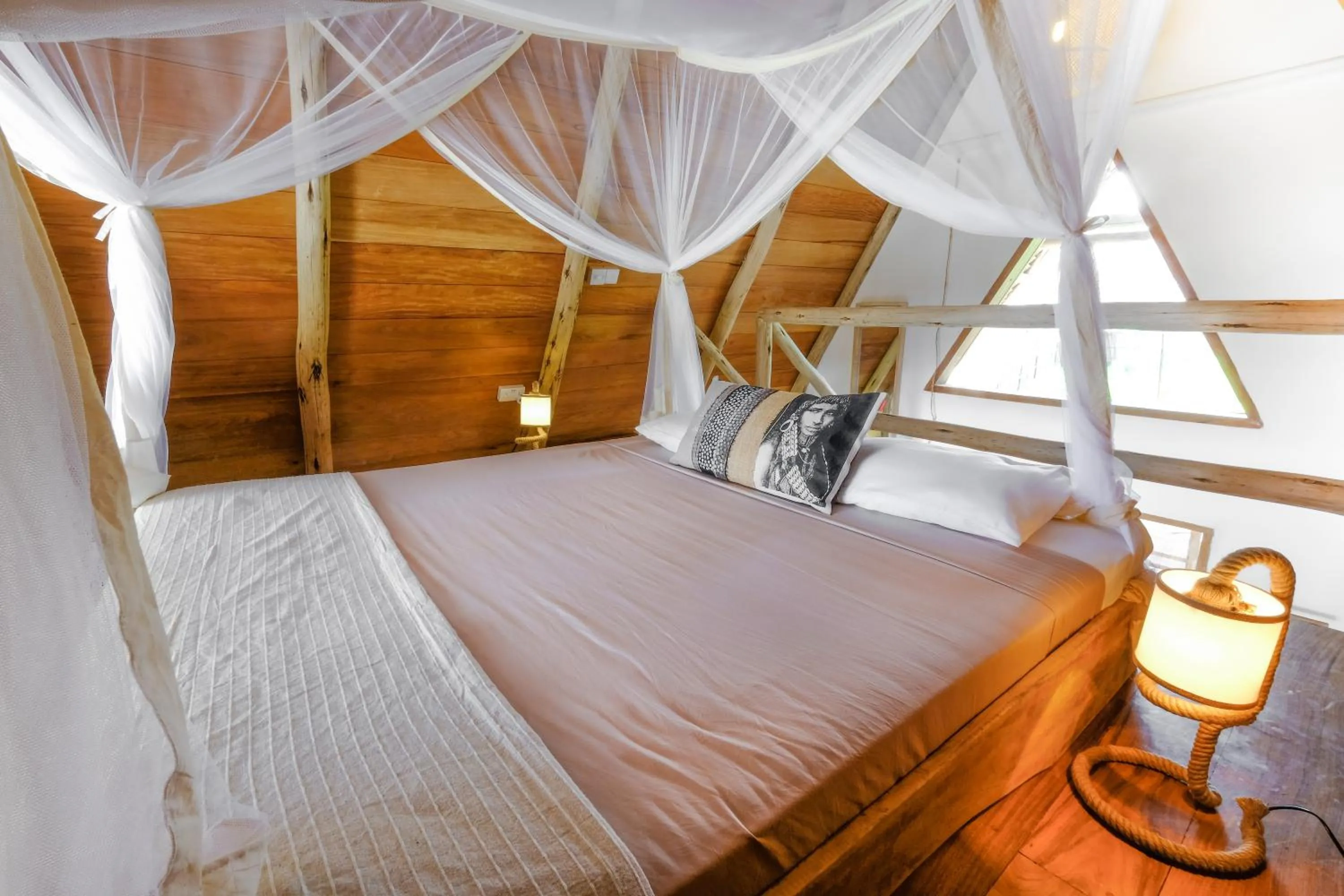 Bed in Baladin Zanzibar Beach Hotel