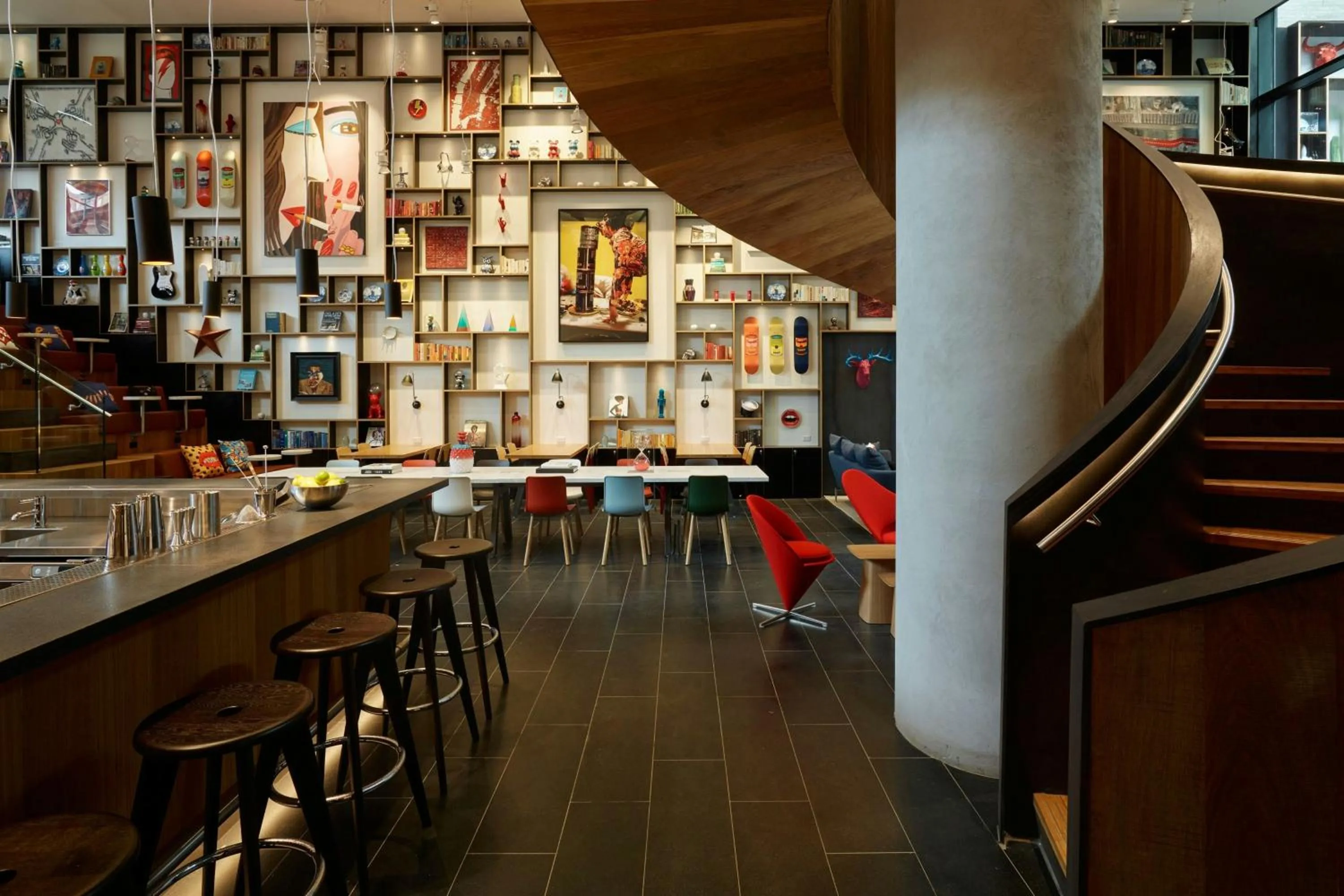 Lobby or reception in citizenM New York Bowery