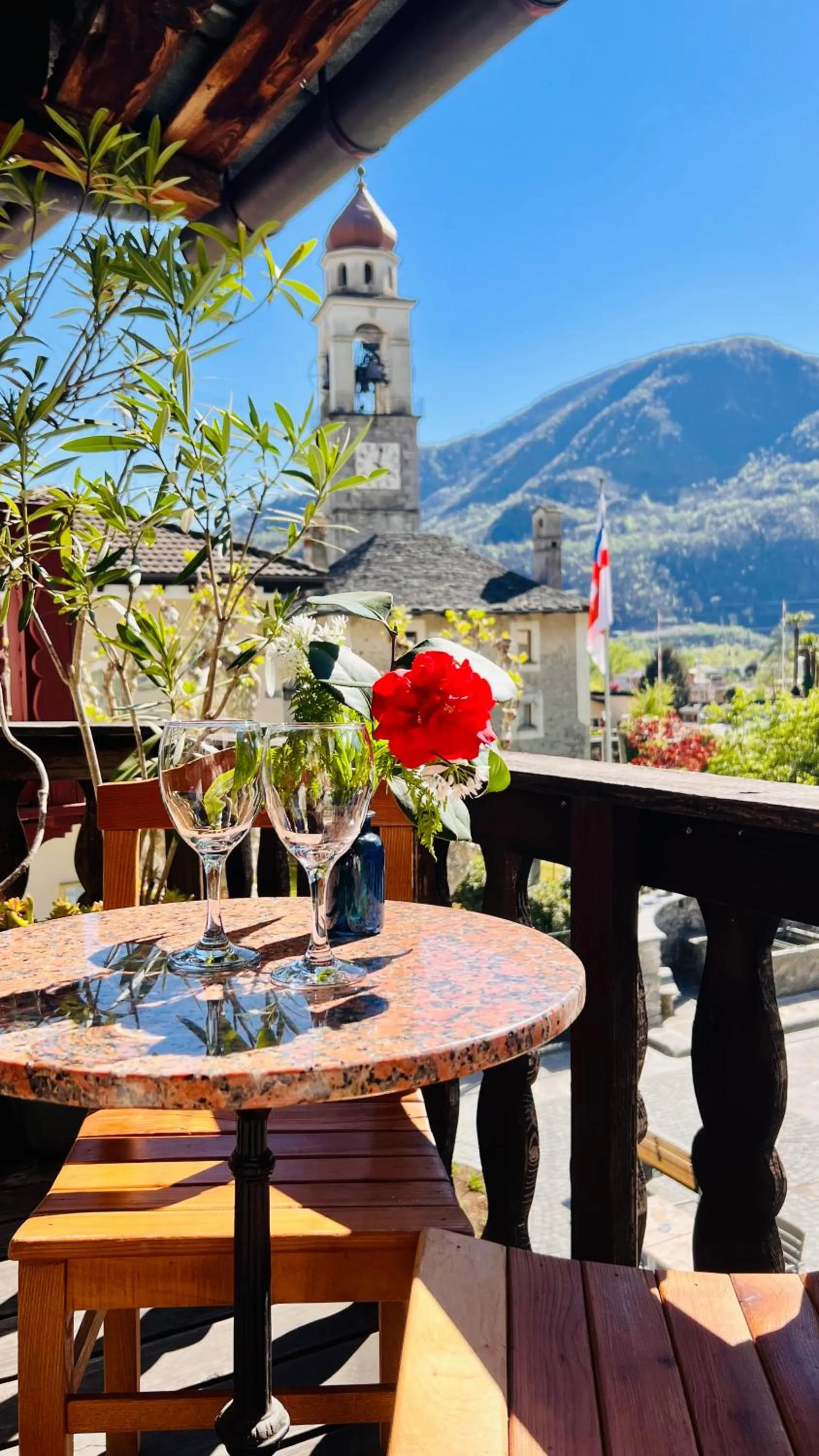 Balcony/Terrace in Alloggi Alla Cantina