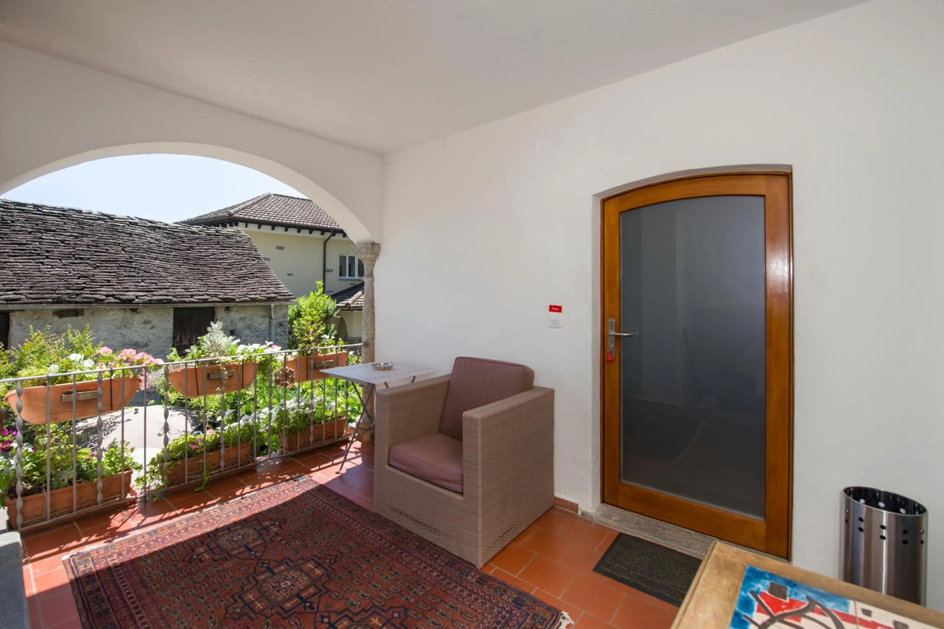 Balcony/Terrace in Alloggi Alla Cantina