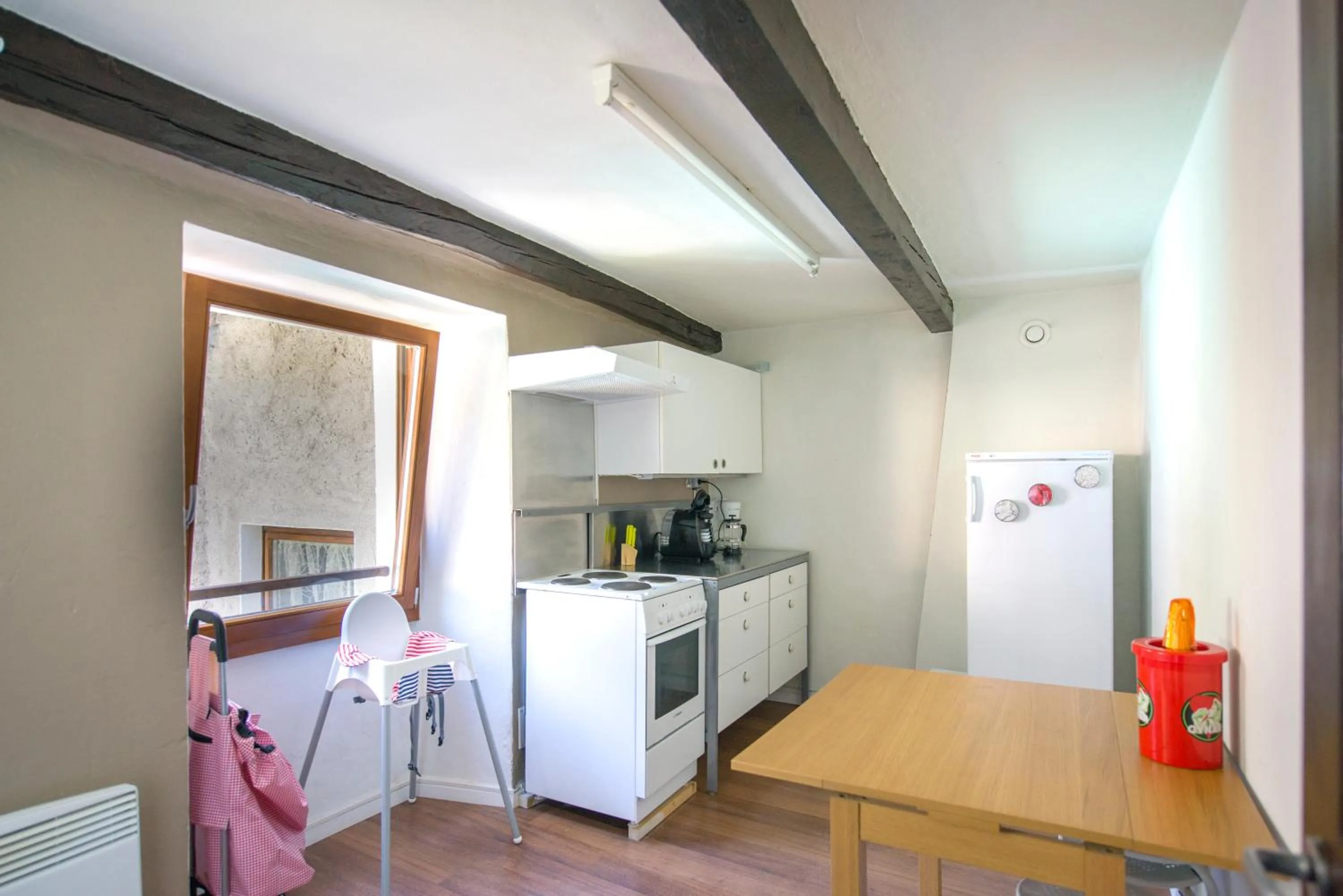 Kitchen or kitchenette in Alloggi Alla Cantina