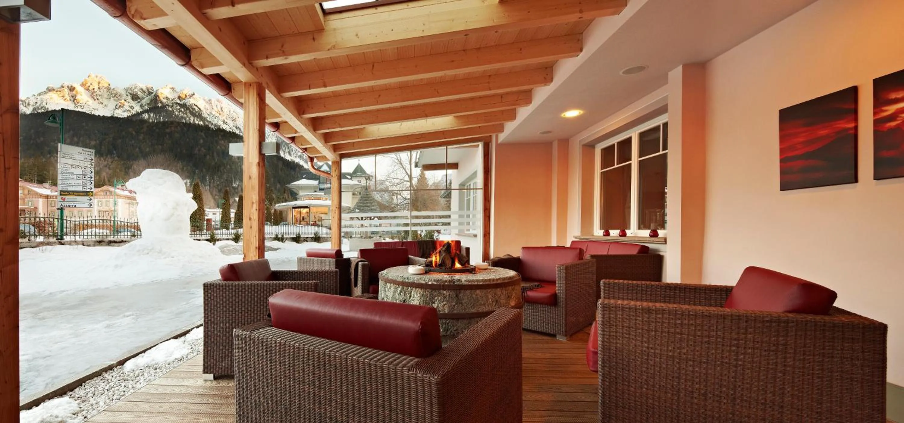 Winter in Apparthotel Germania