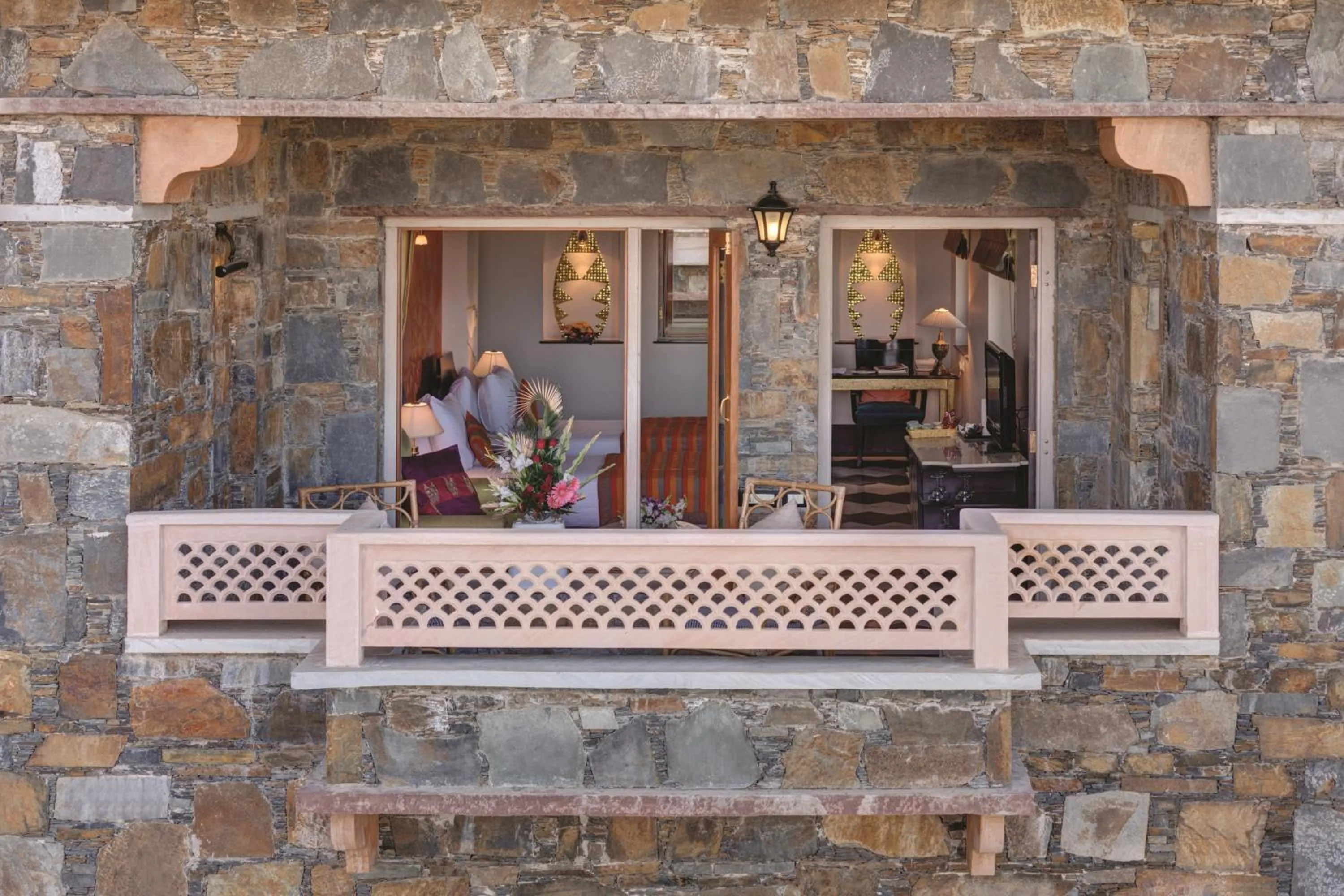Balcony/Terrace in Ramada by Wyndham Udaipur Resort and Spa