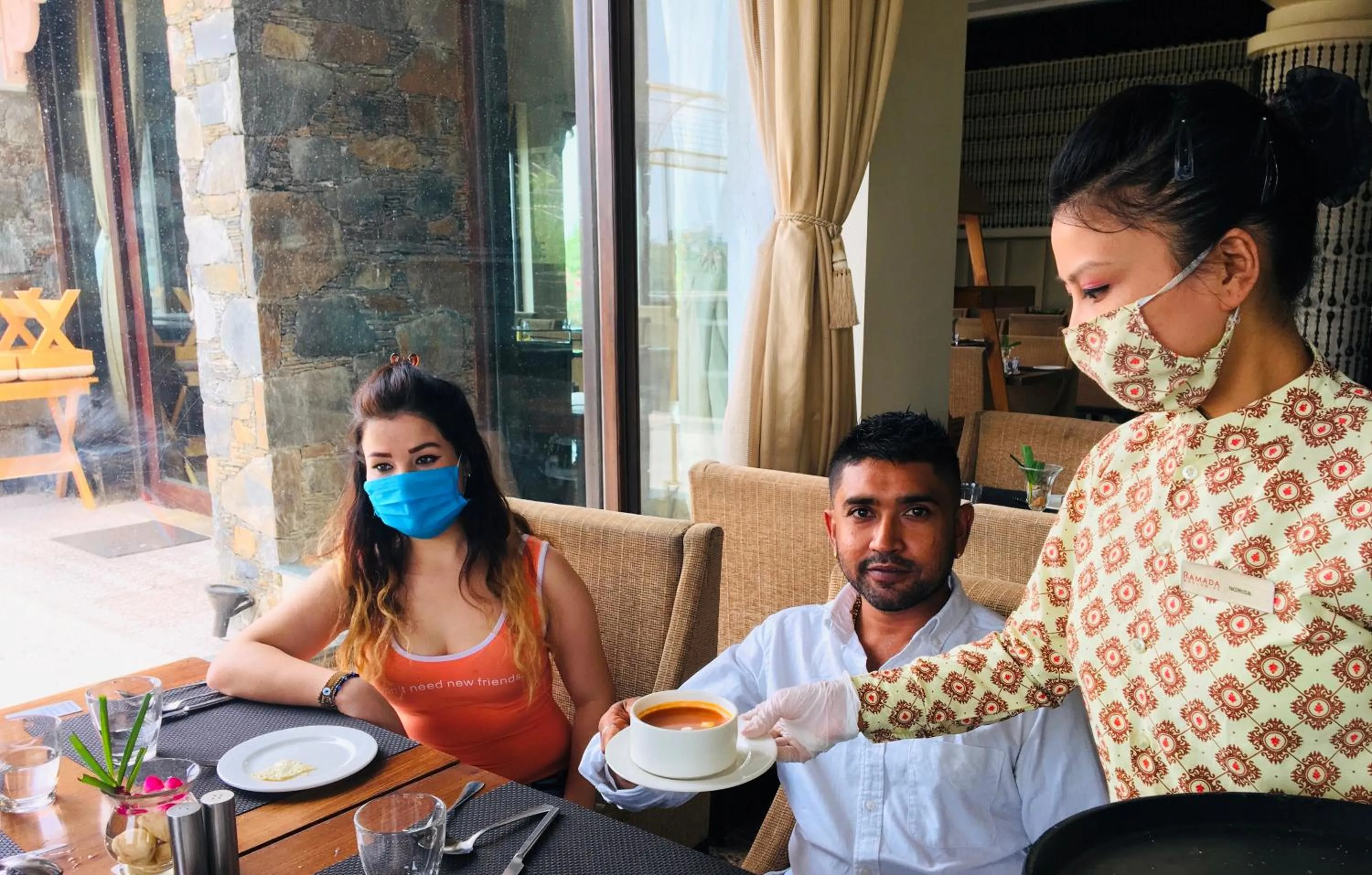 Guests in Ramada by Wyndham Udaipur Resort and Spa