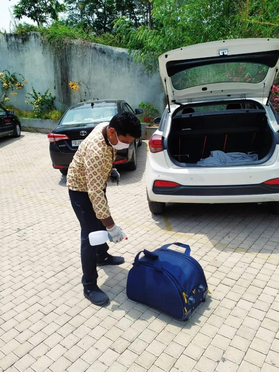 Parking in Ramada by Wyndham Udaipur Resort and Spa