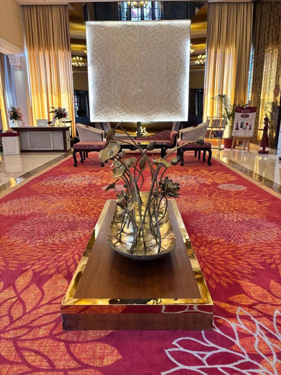 Lobby or reception in Ramada by Wyndham Udaipur Resort and Spa