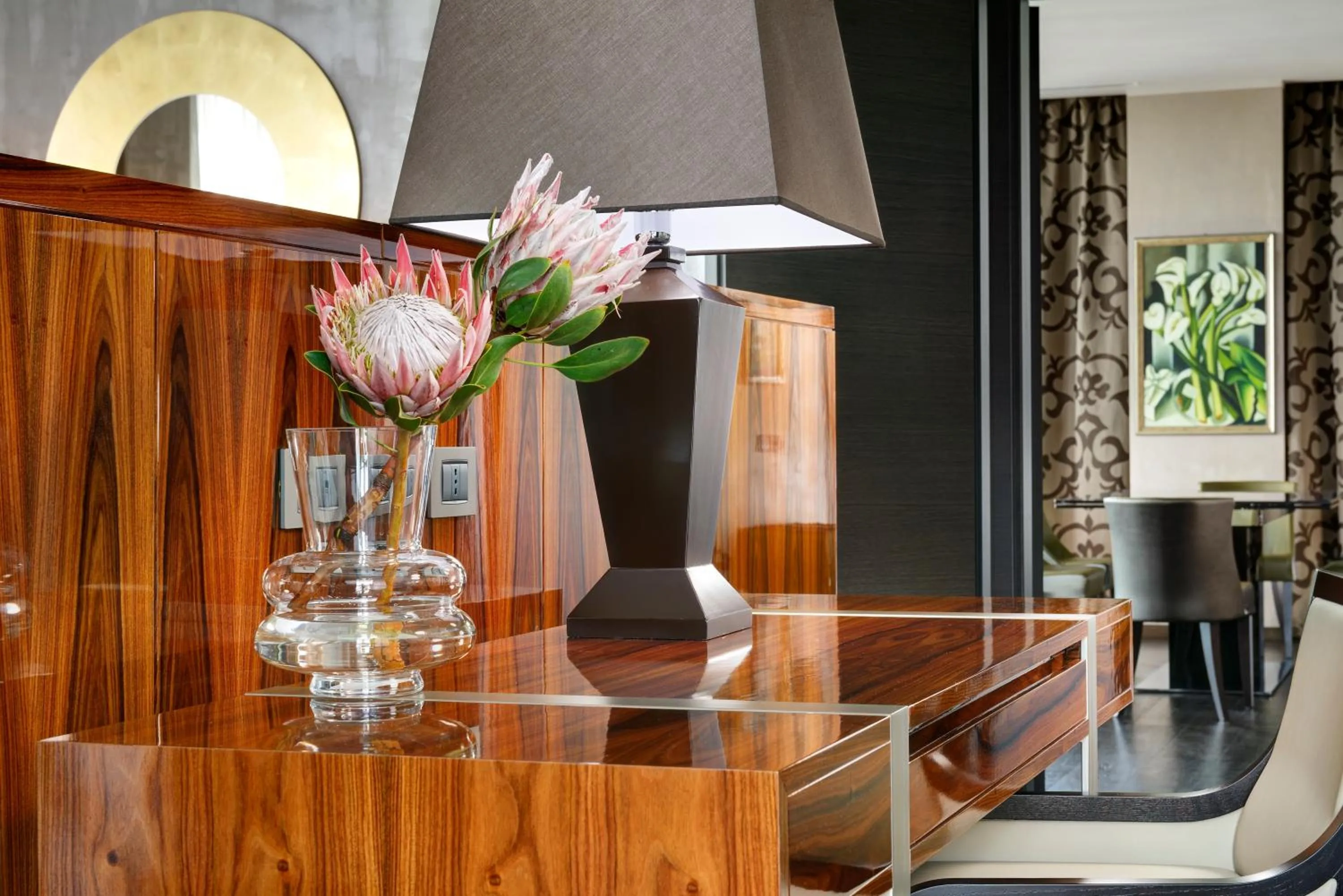 Decorative detail in Uptown Palace