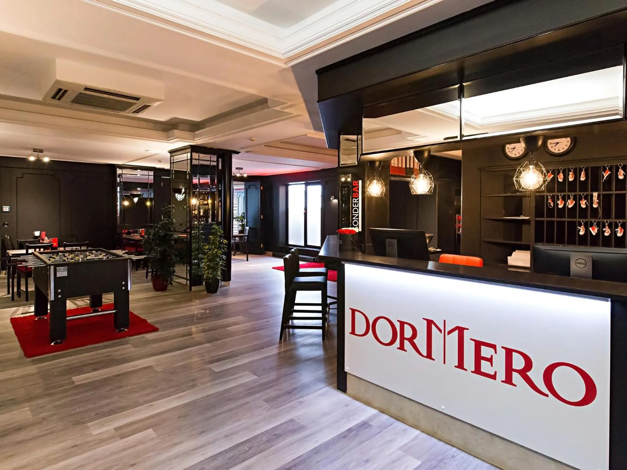 Lobby or reception in DORMERO Hotel Burghausen