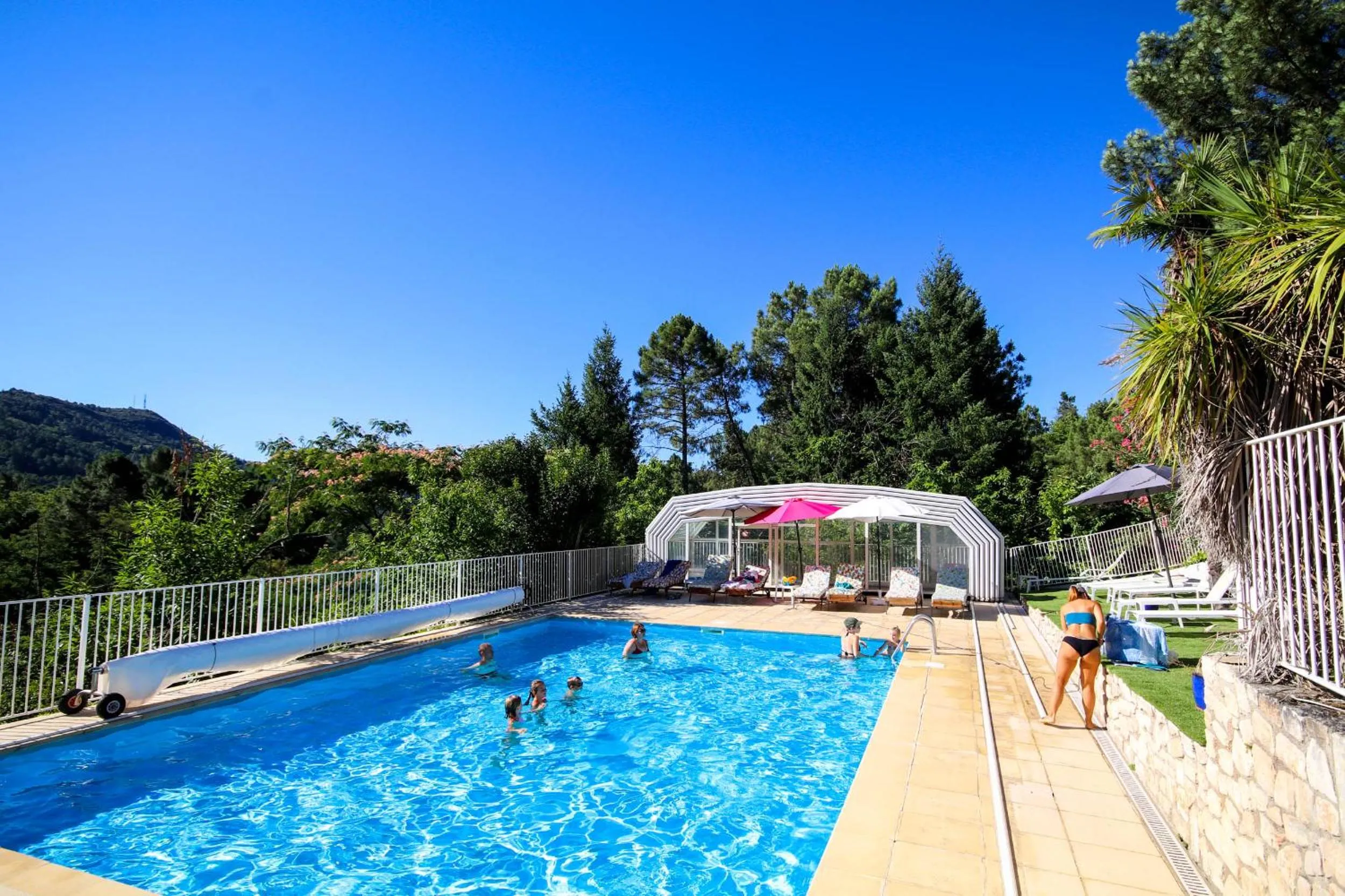 Swimming pool in Domaine de Ravel Ushuaïa Villages
