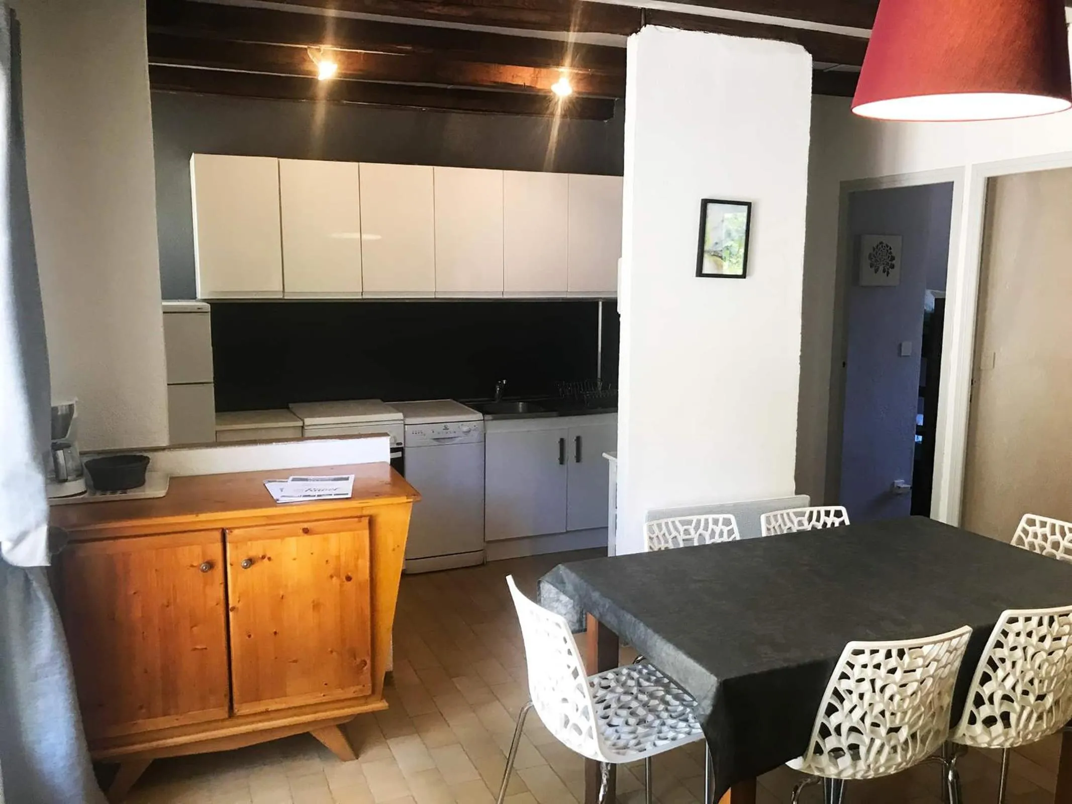 Kitchen or kitchenette in Domaine de Ravel Ushuaïa Villages