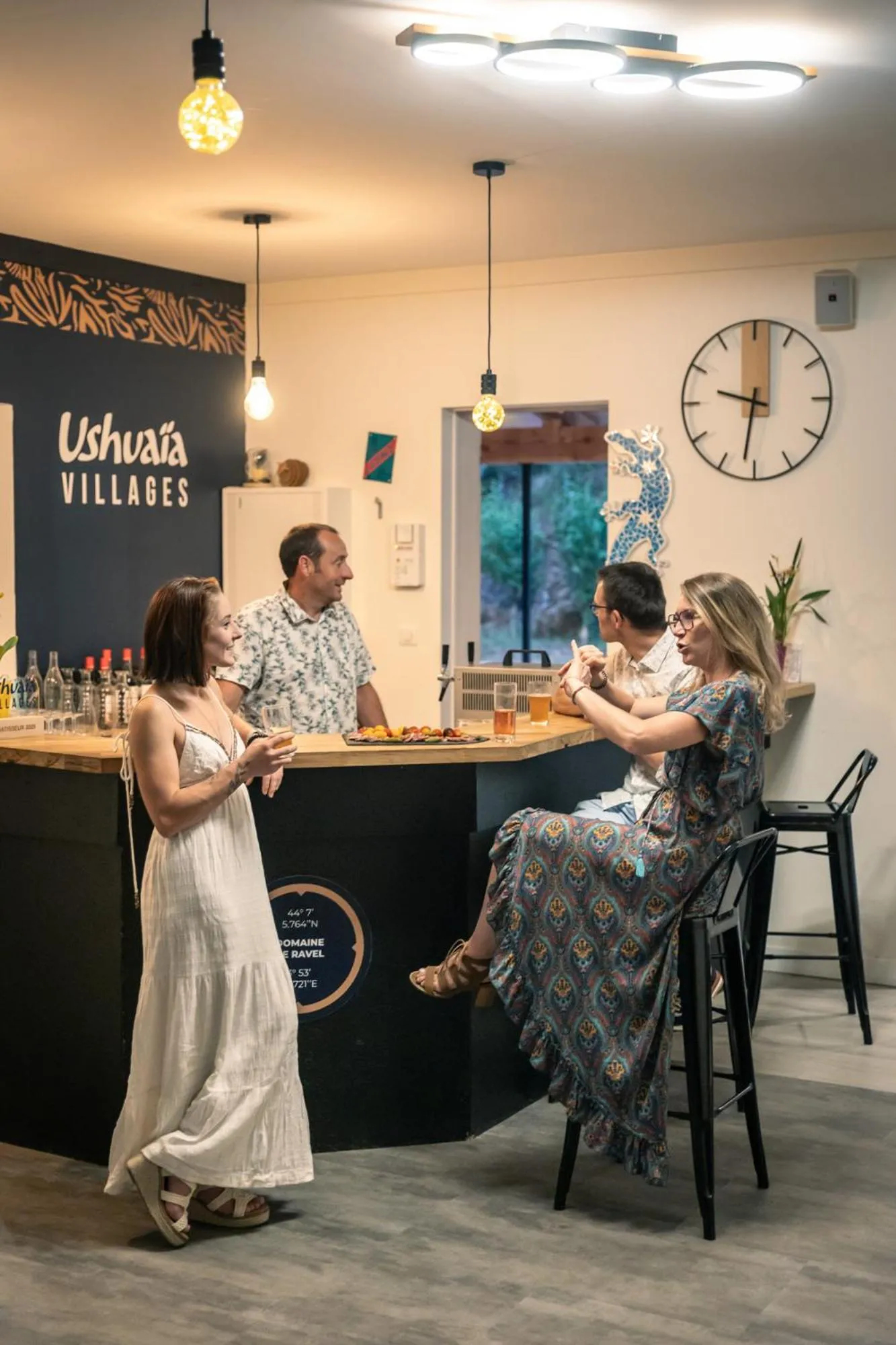 Lounge or bar in Domaine de Ravel Ushuaïa Villages