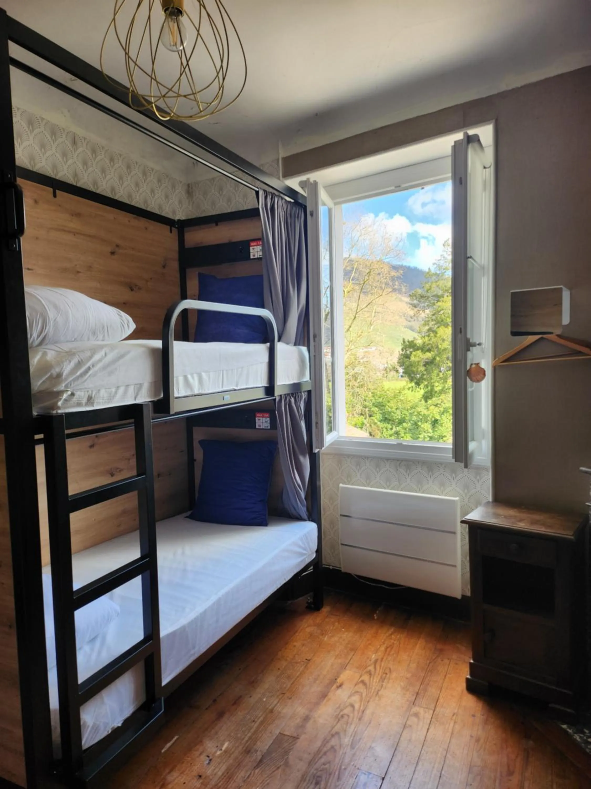 Bed in Gite Compostella