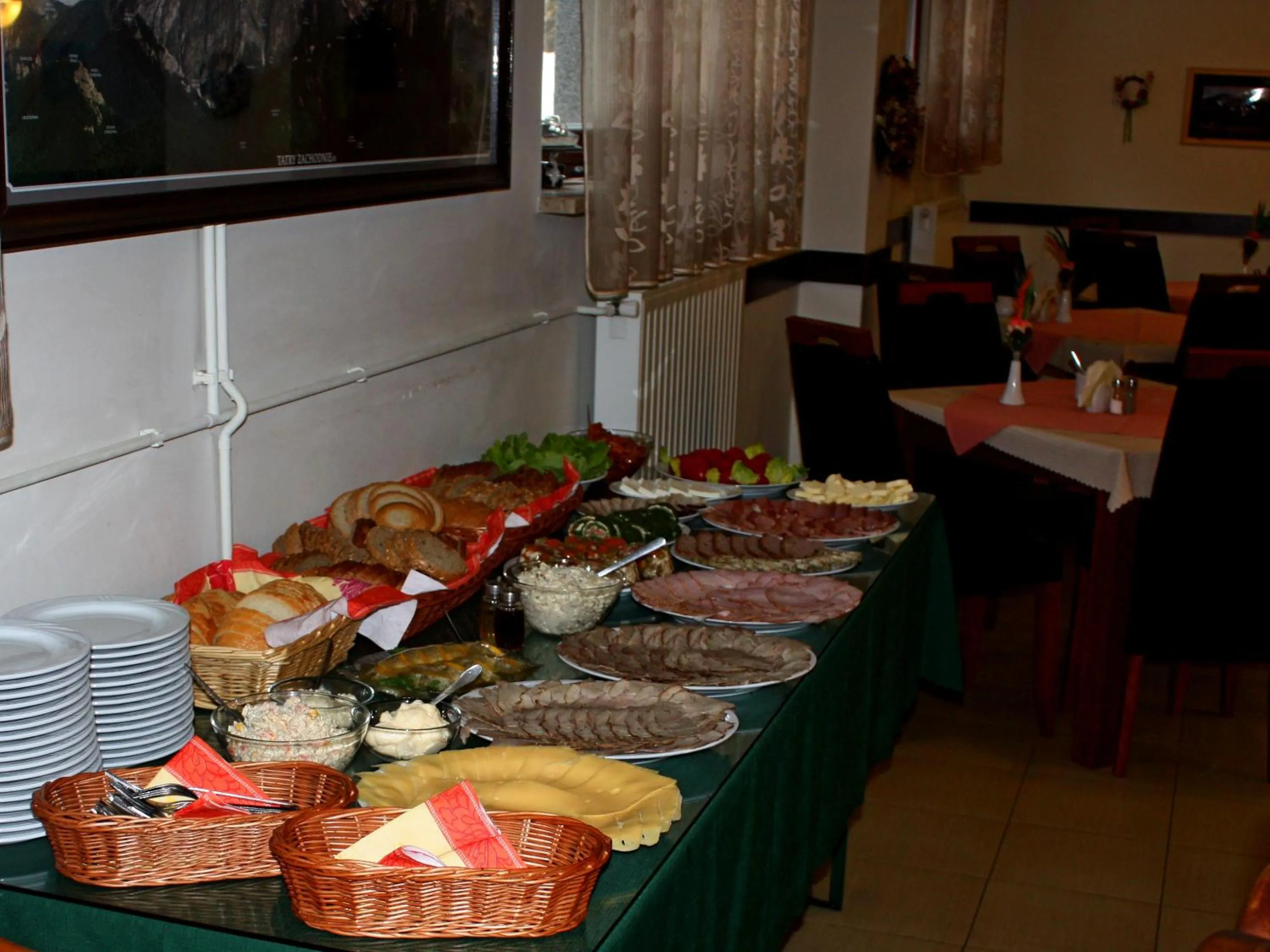 Buffet breakfast in Willa Halka