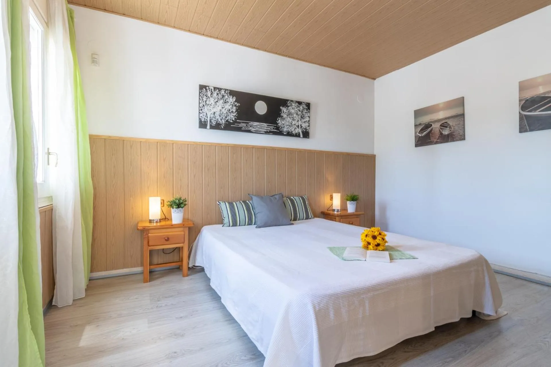 Bedroom, Bed in Goldhome - Montseny 11 - Private heated pool